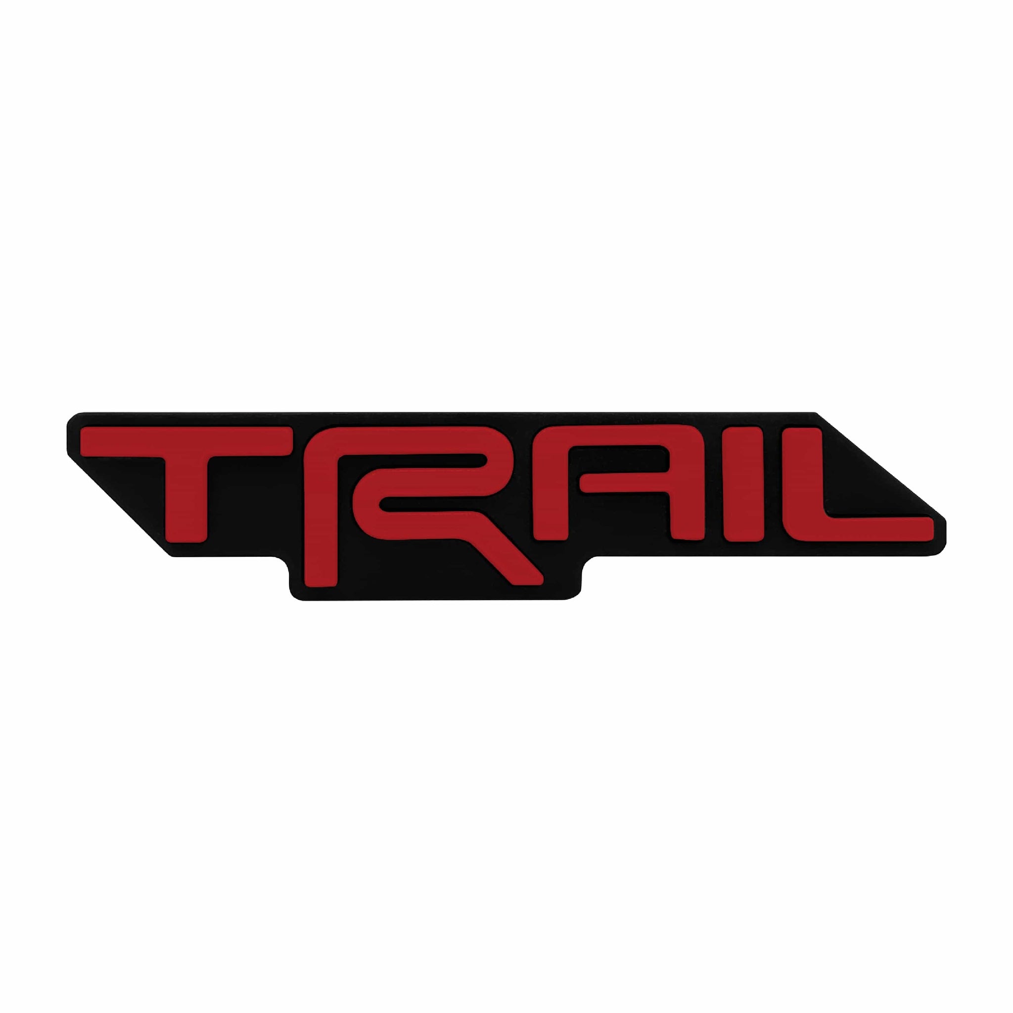 Taco Vinyl Accessories Red (TRD Red) Trail Grille Badge