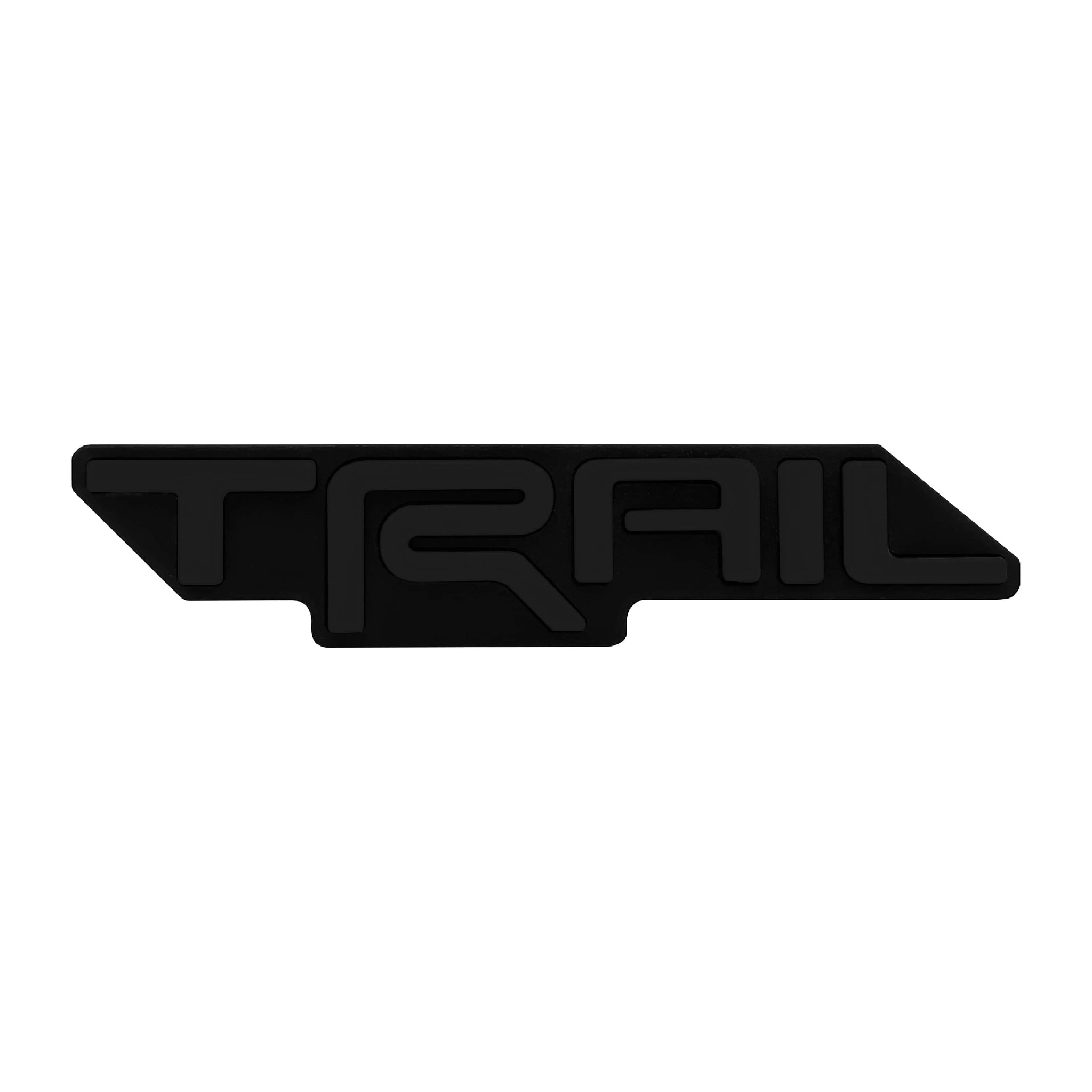 Taco Vinyl Accessories Satin Black Trail Grille Badge