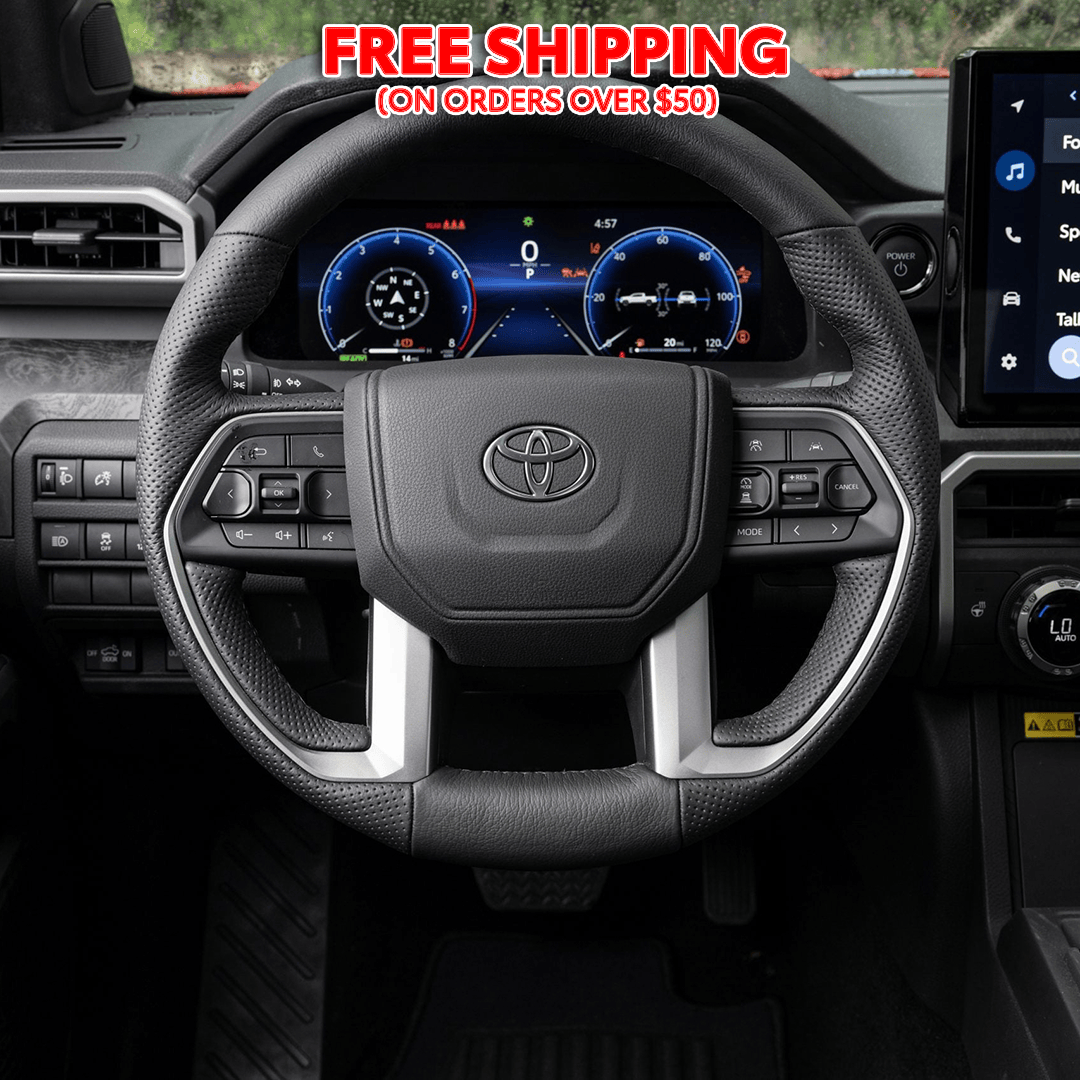 Taco Vinyl Accessories Steering Wheel Overlay (2024+ Tacoma/2025+ 4Runner)