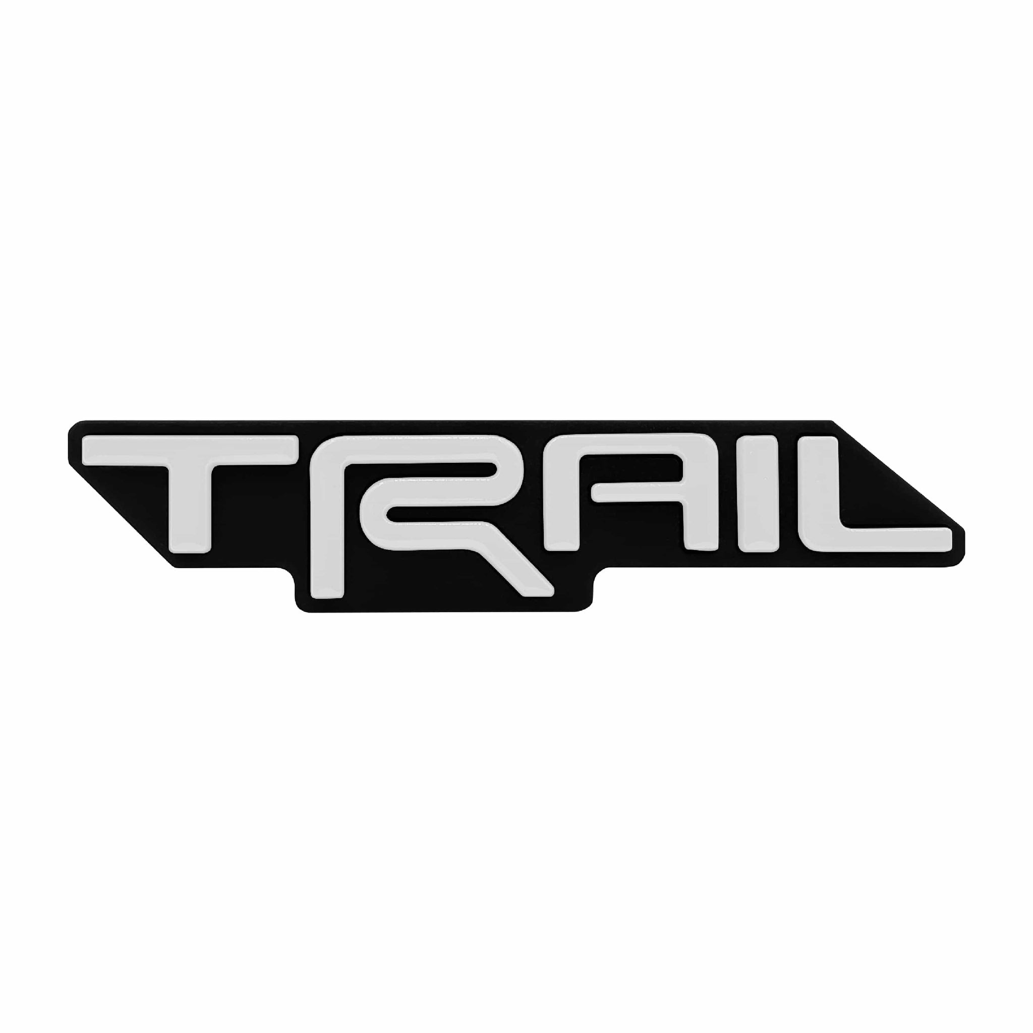 Taco Vinyl Accessories White (040) Trail Grille Badge