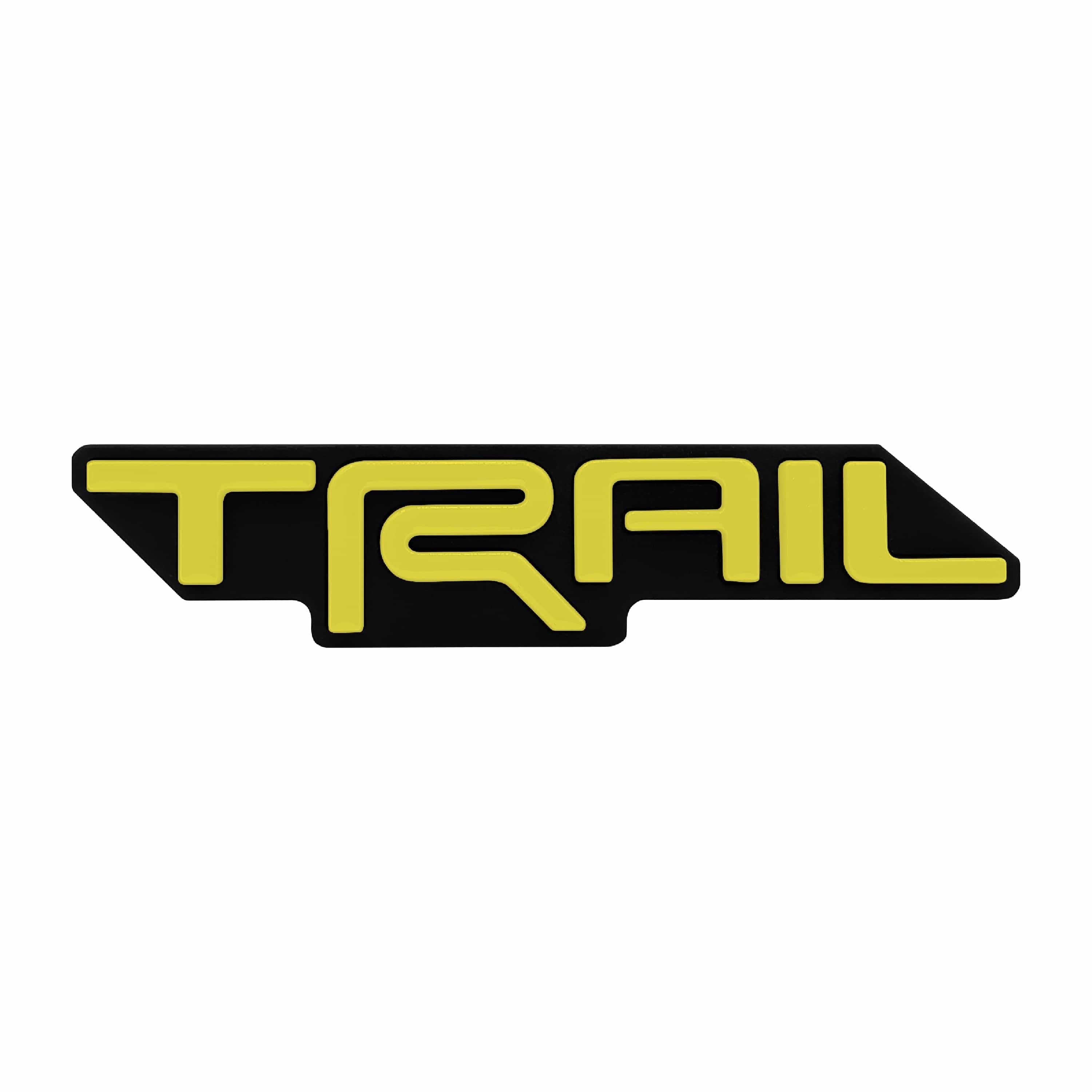 Taco Vinyl Accessories Yellow (CLASSIC YELLOW) Trail Grille Badge