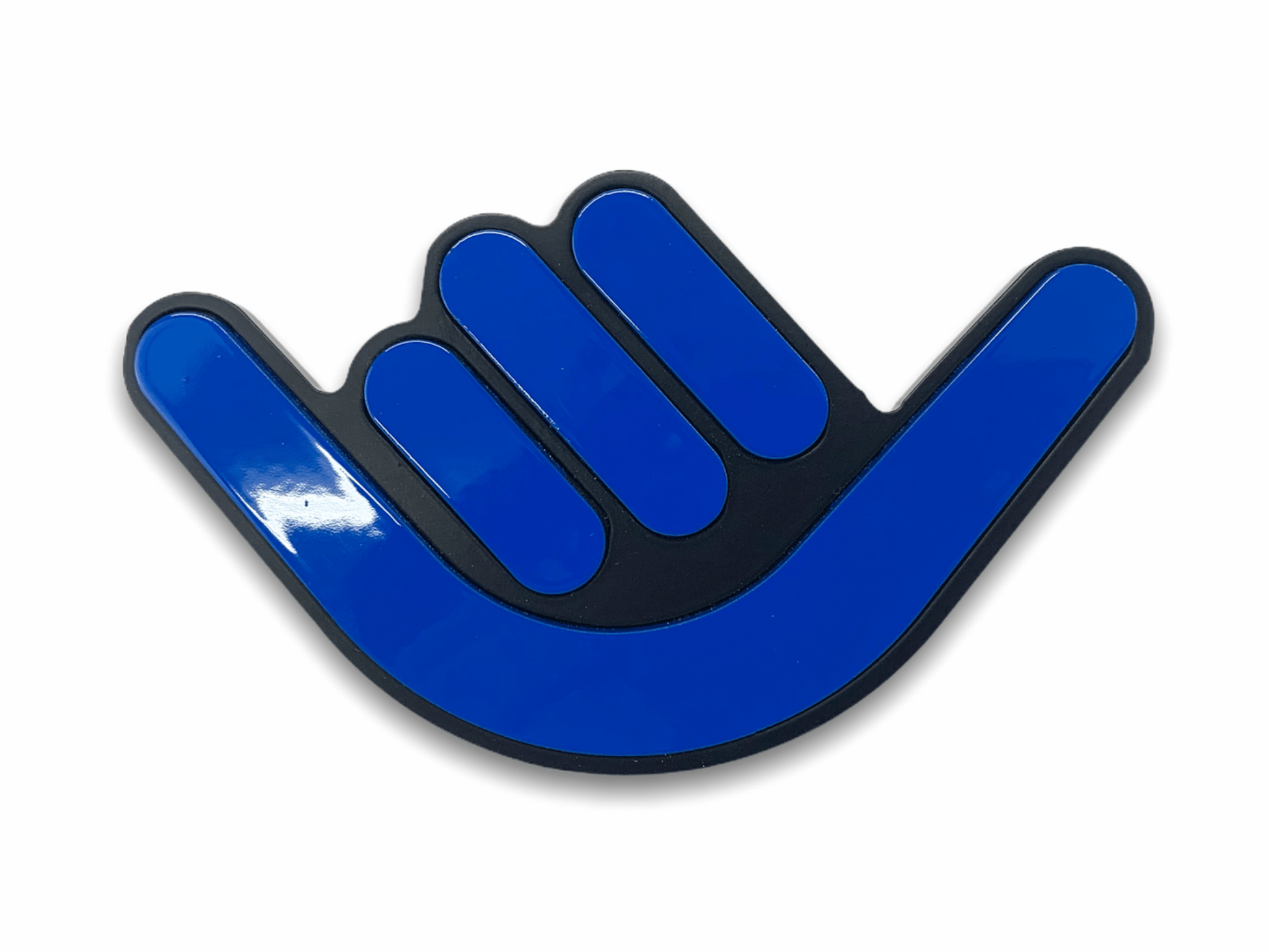 Taco Vinyl Badge Voodoo Blue (8T6) Shaka Grille Badge