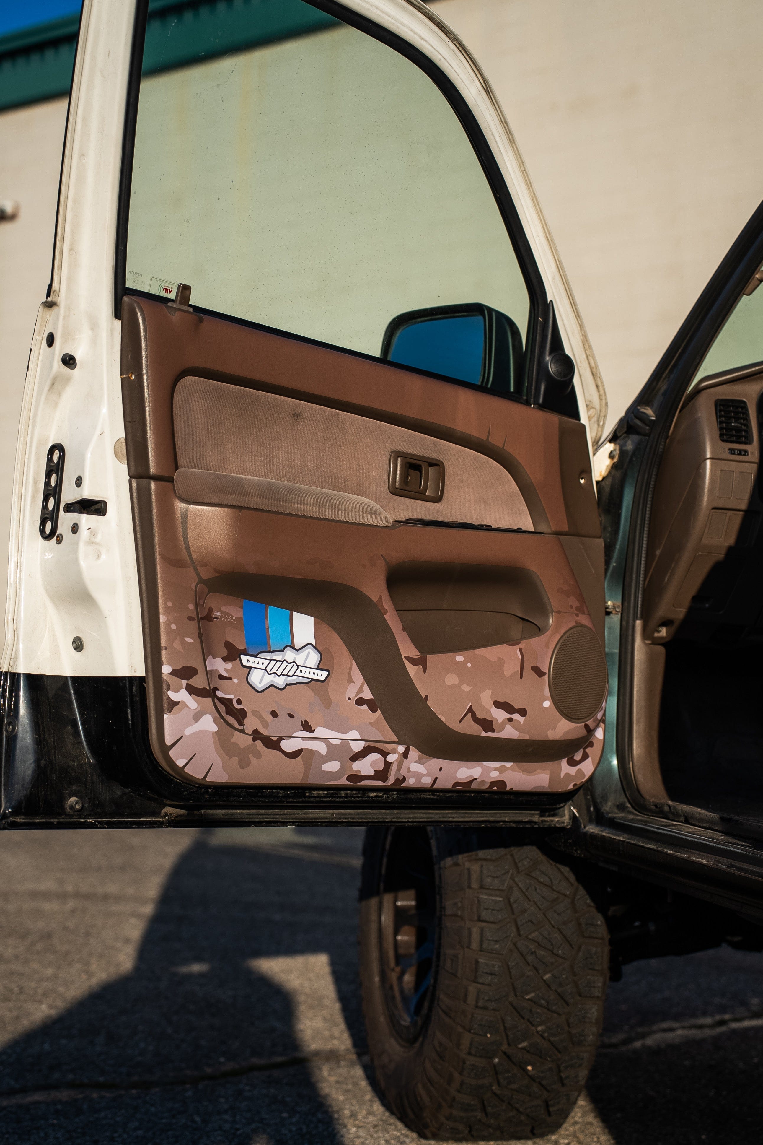 Taco Vinyl Protective Vinyl 1996-2002 4Runner Door Skins