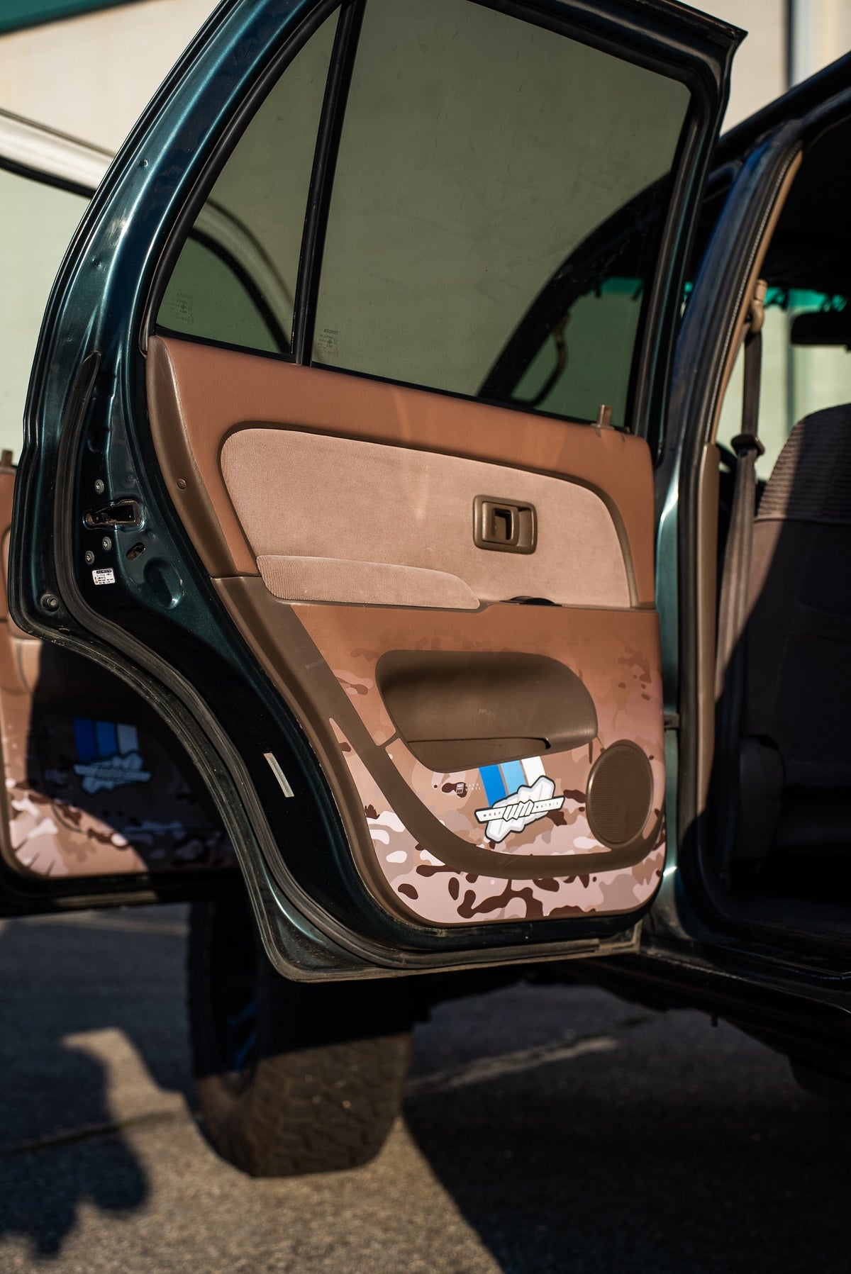 Taco Vinyl Protective Vinyl 1996-2002 4Runner Door Skins
