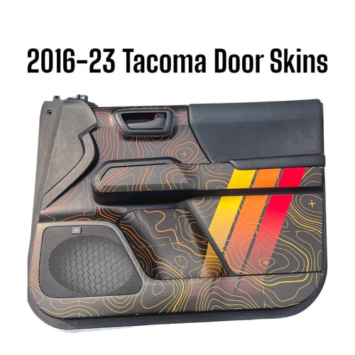 Taco Vinyl Protective Vinyl 2016-23 Tacoma Door Skins