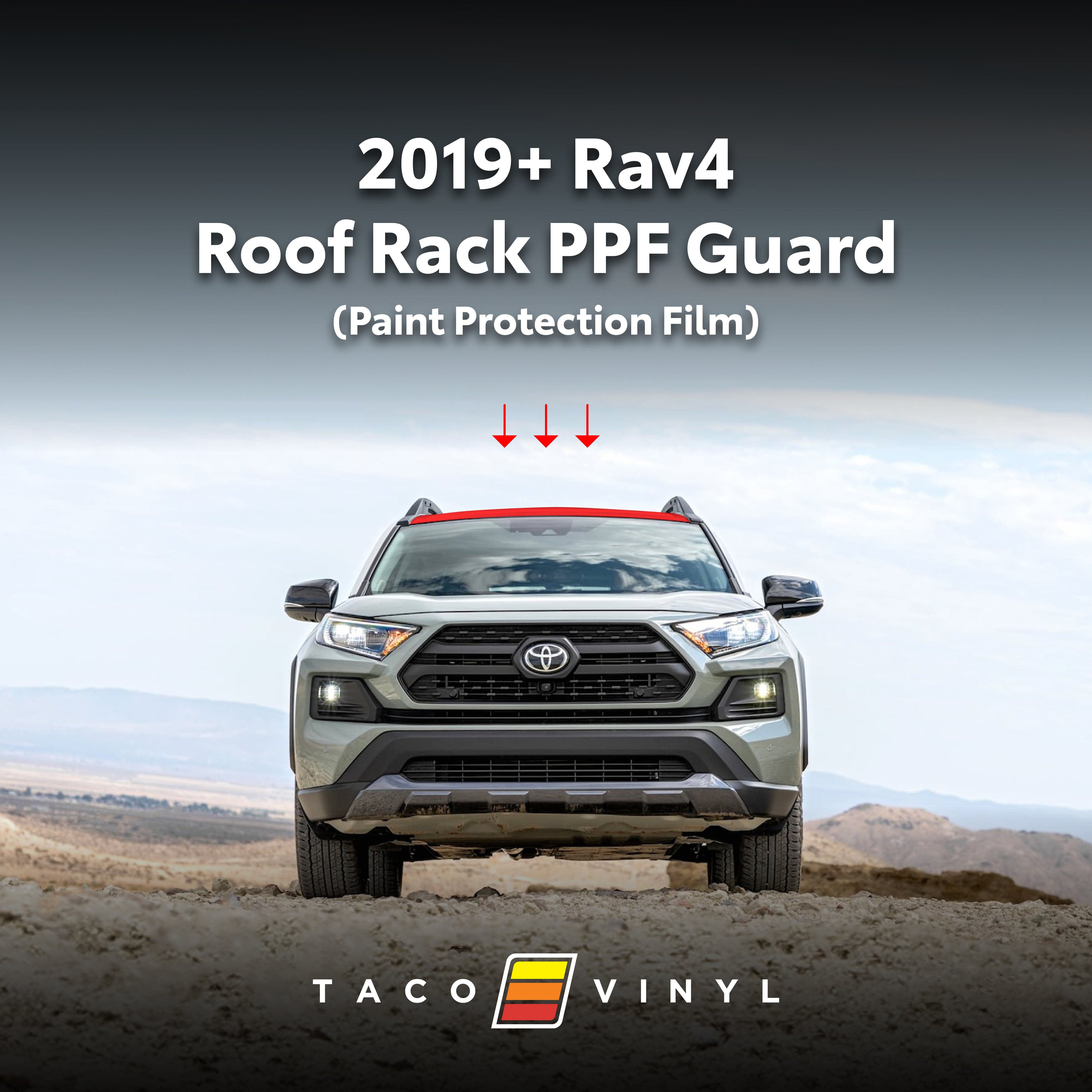 Taco Vinyl Protective Vinyl 2019-2025 Rav4 PPF Roof Rack Guard