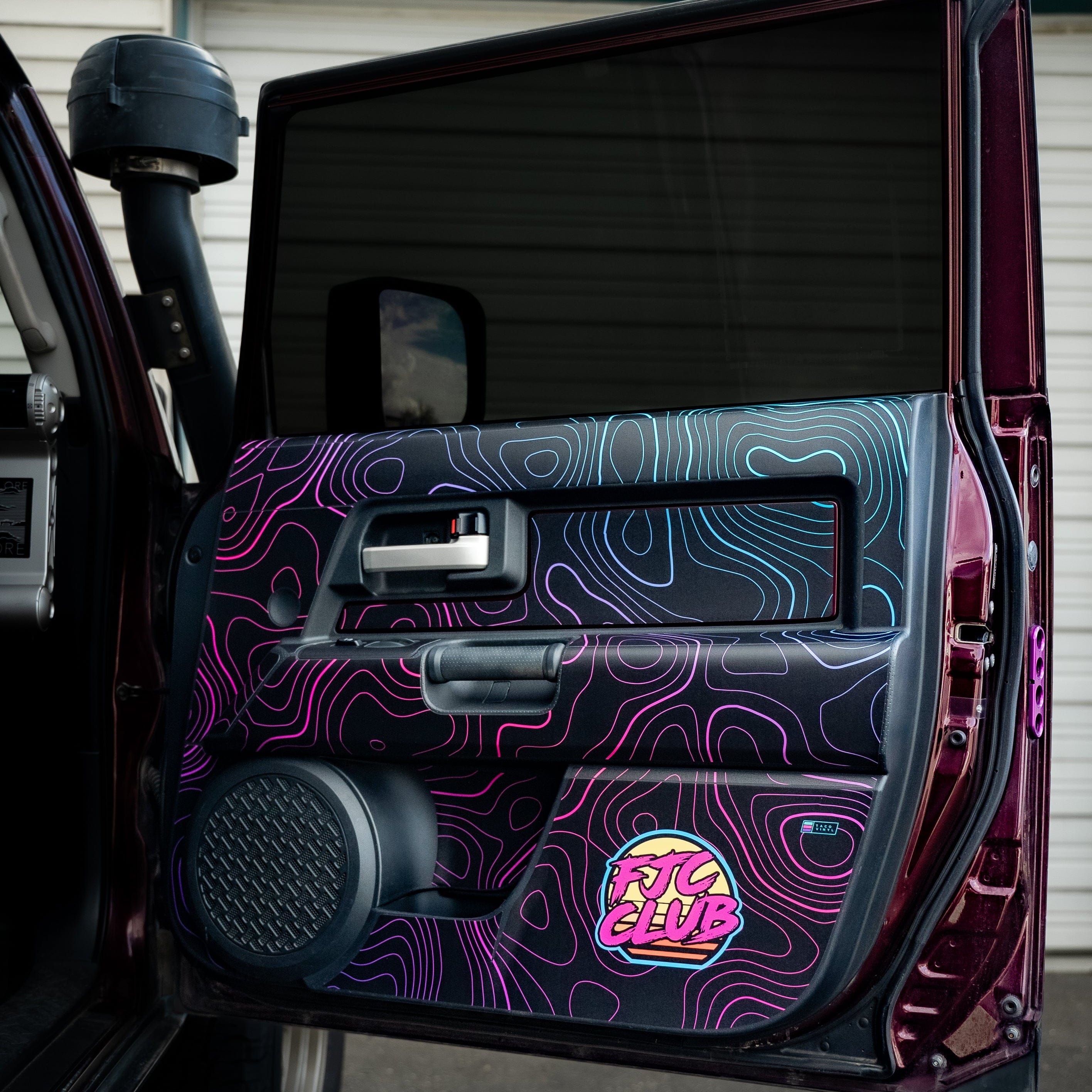 Taco Vinyl Protective Vinyl FJ Cruiser Door Skins