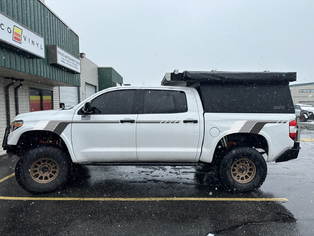 Taco Vinyl Tundra Stripe Kit Trevor Scheme 2014-21 Tundra Heritage Side Stripes