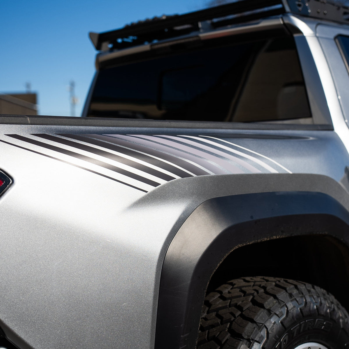 Taco Vinyl Vehicle Decals 2024+ Tacoma/2025+ 4Runner Hyper Stripe Kit