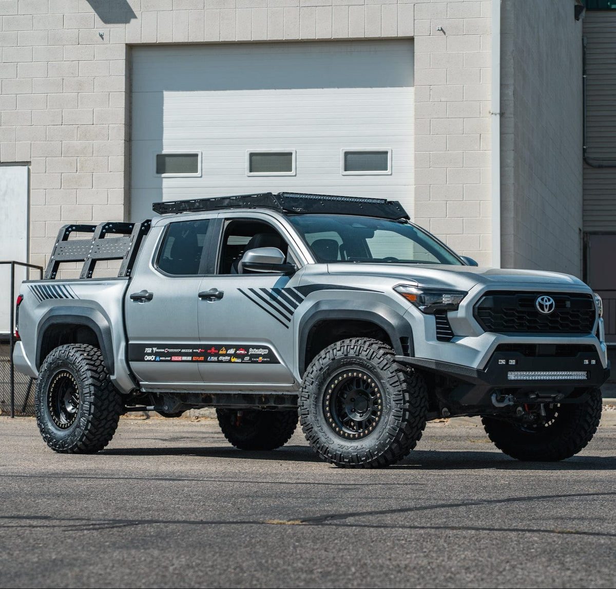 Taco Vinyl Vehicle Decals All Satin Black / Yes include Full rocker panel 2024+ Tacoma/2025+ 4Runner Hyper Stripe Kit