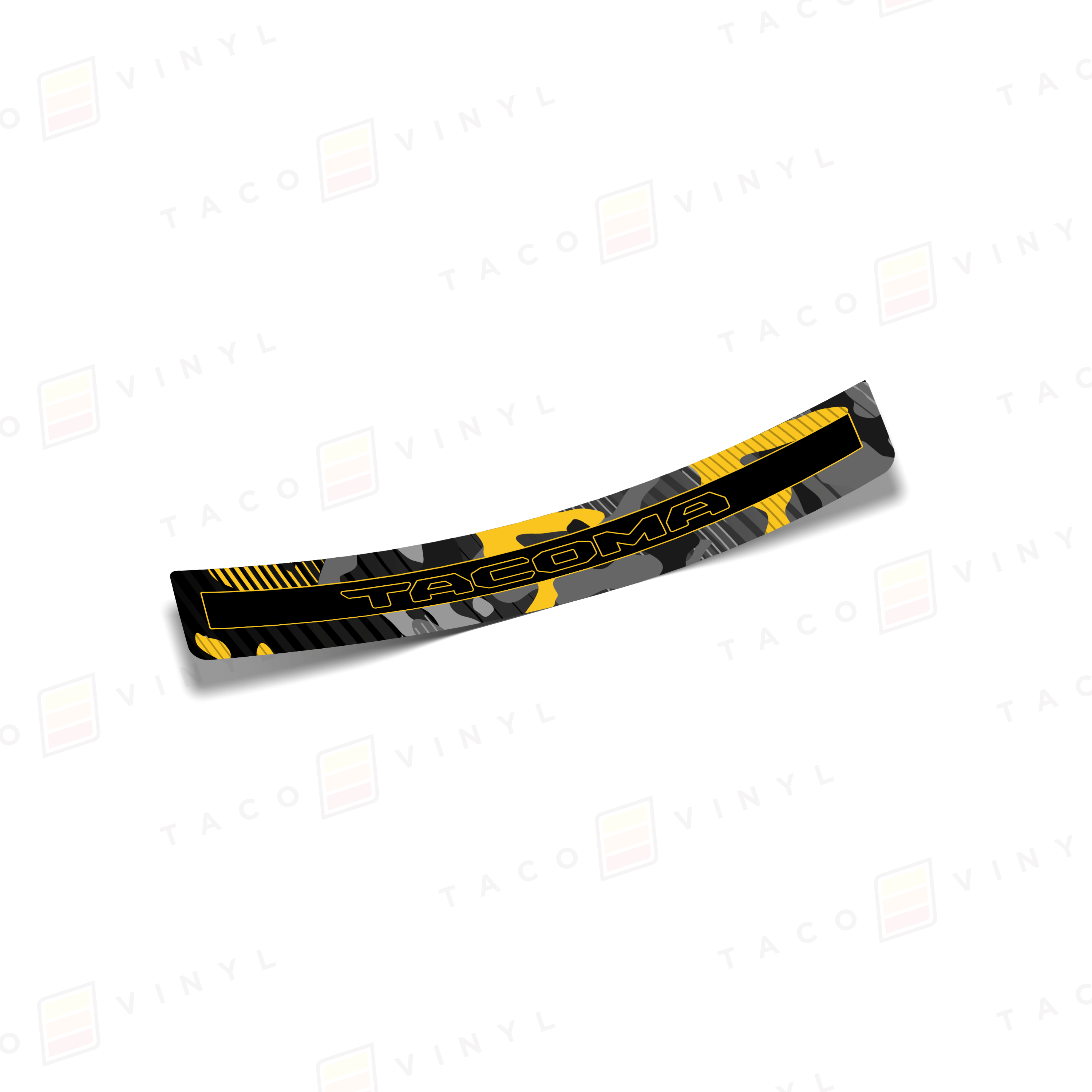 Taco Vinyl Vehicle Decals Front Doors / Custom (email support@tacovinyl.com the design) 2016-23 Tacoma Door Sill Guards