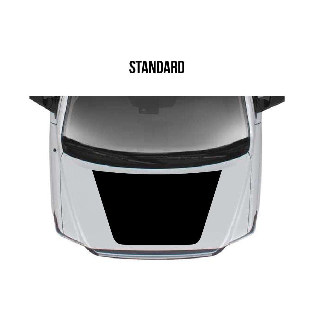 Taco Vinyl Vehicle Decals Standard (Larger) / Satin Black 2014-2021 Tundra Hood Stamp