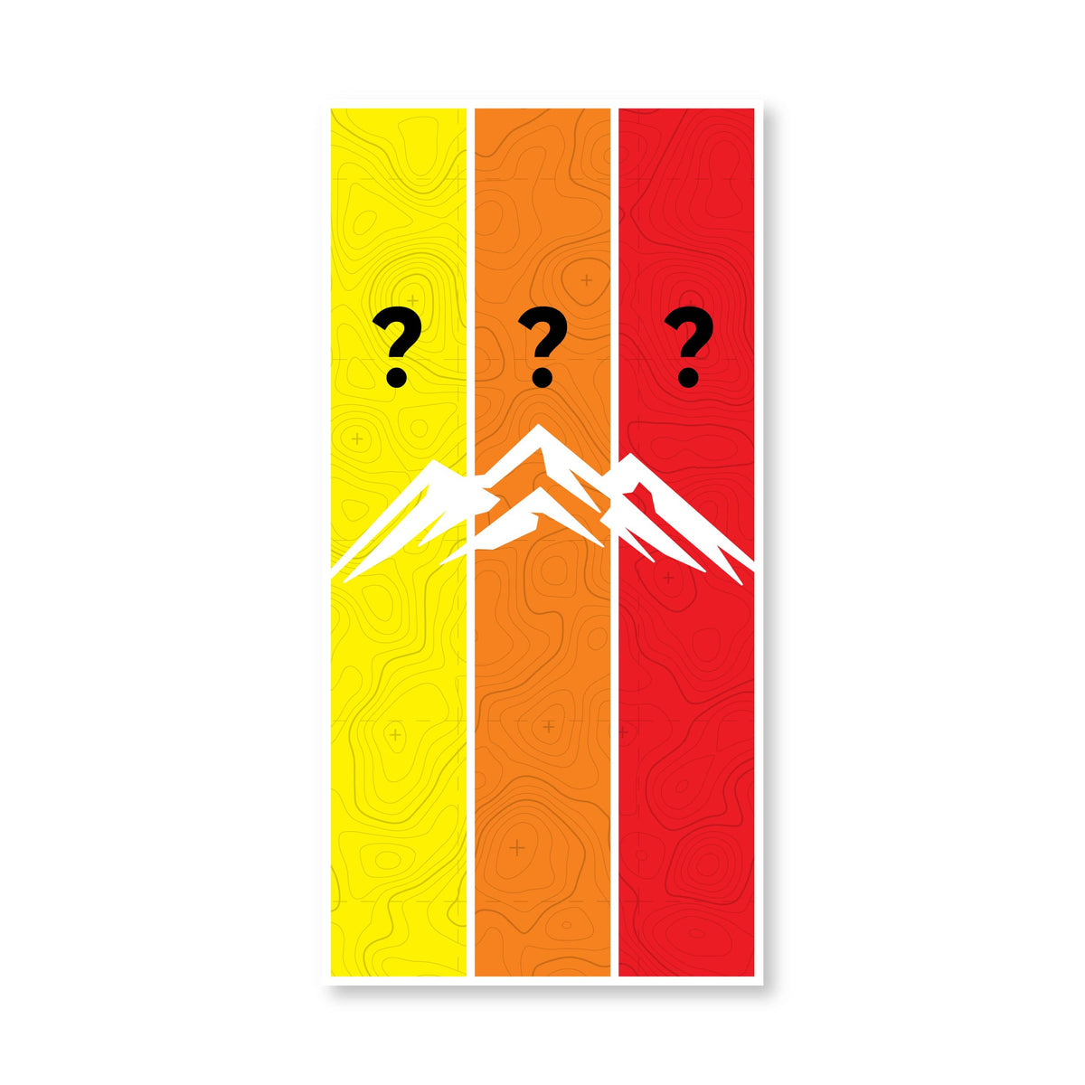 Taco Vinyl Vehicle Decals Universal Mountain Stripes
