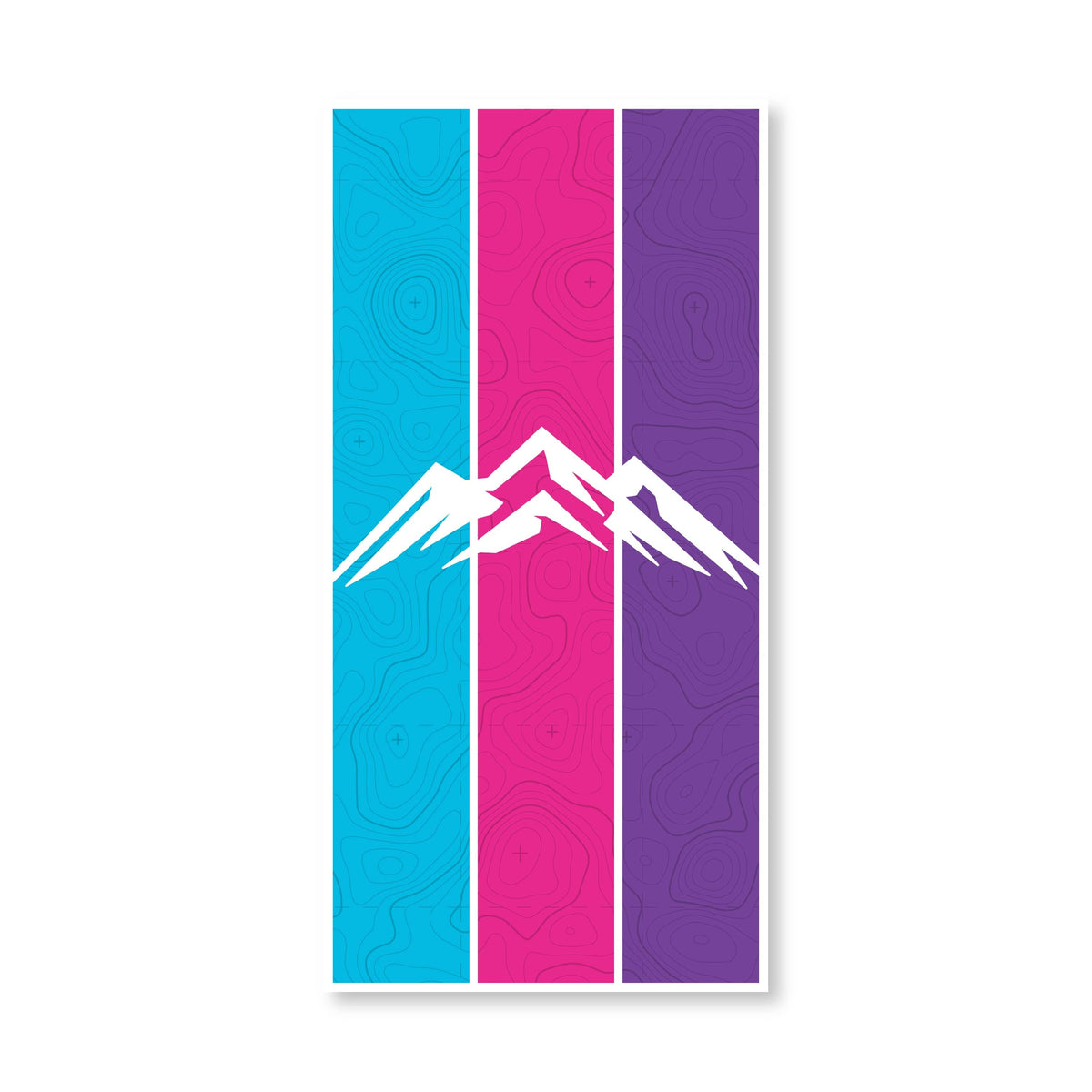 Taco Vinyl Vehicle Decals Universal Mountain Stripes