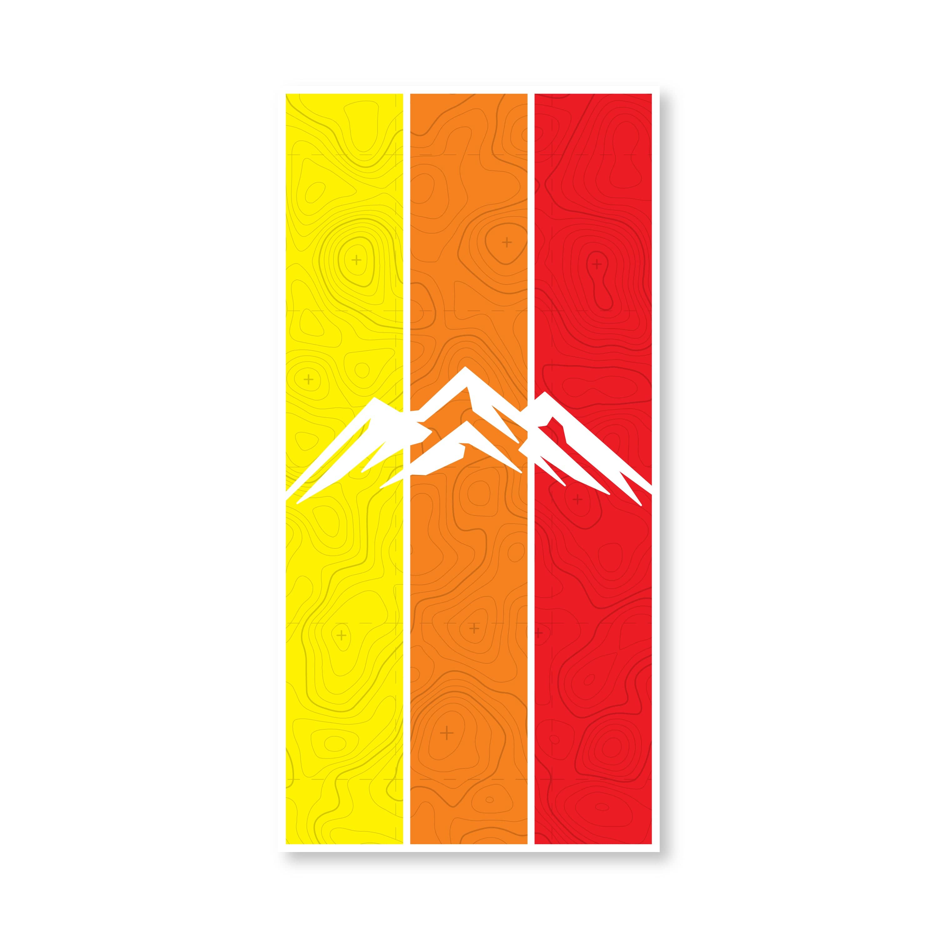 Taco Vinyl Vehicle Decals Universal Mountain Stripes