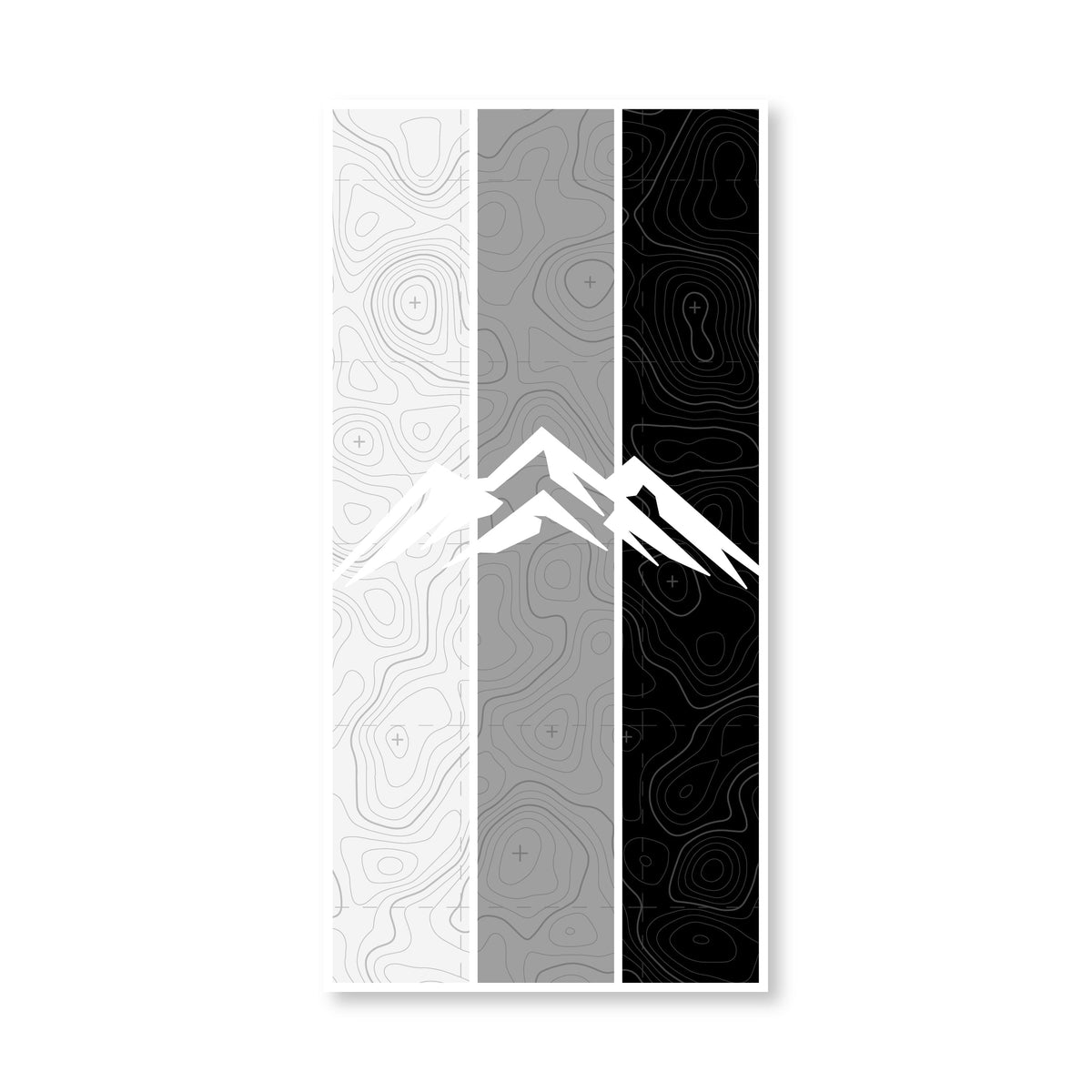 Taco Vinyl Vehicle Decals Universal Mountain Stripes