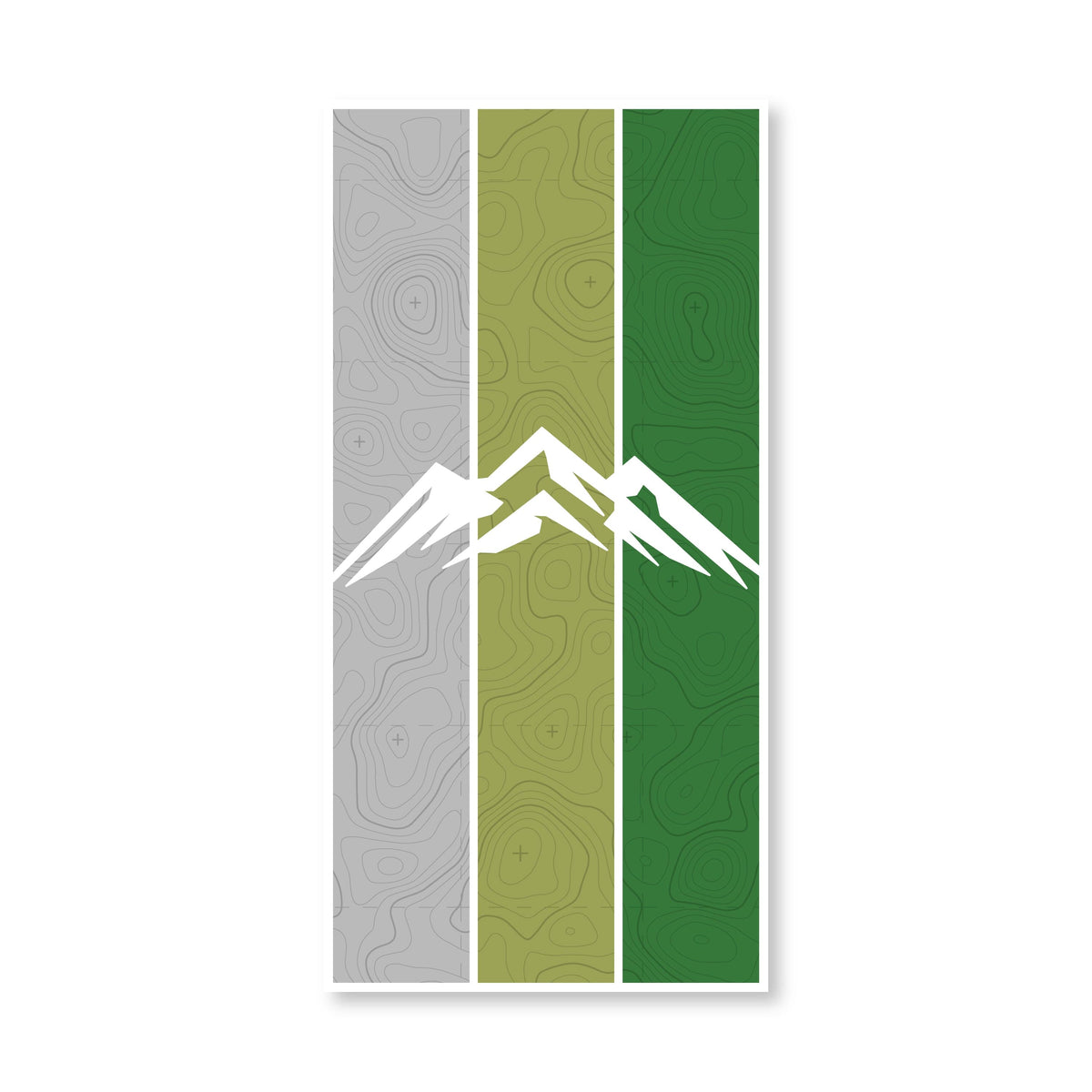 Taco Vinyl Vehicle Decals Universal Mountain Stripes