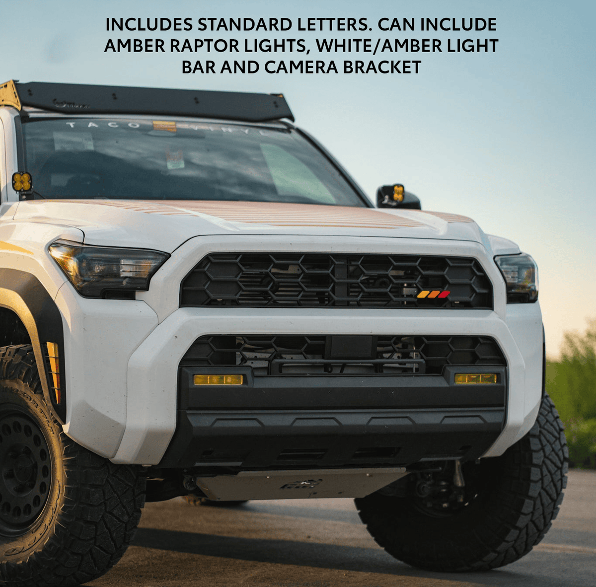 Taco Vinyl Vehicle Parts & Accessories 2025+ TV 4Runner Pro Grille