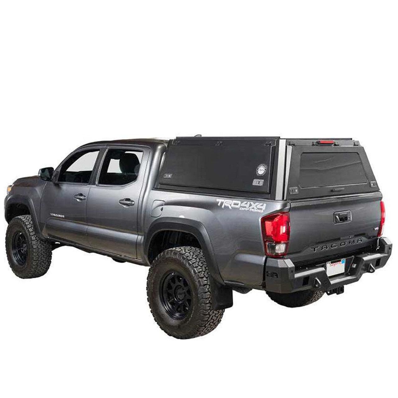 TEQ Customs Expedition Truck Cap W/Full Wing Doors, Front and Rear Windows and 3rd Brake Light 17-22 Ford F250/350 6.8 Foot Bed Overland Vehicle Systems