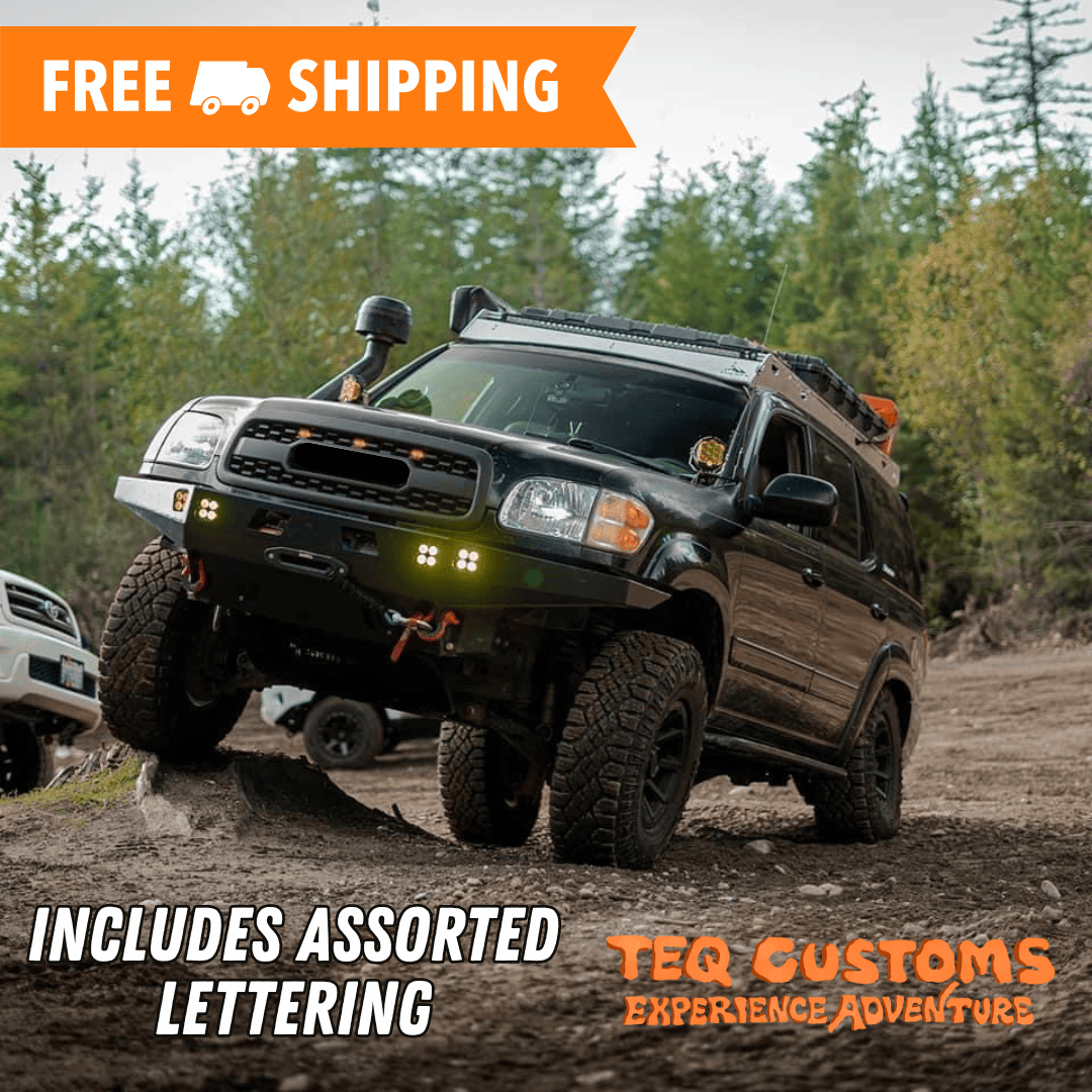 TEQ Customs Grilles TRD Pro Grille / 01-04 Sequoia / TEQ Customs