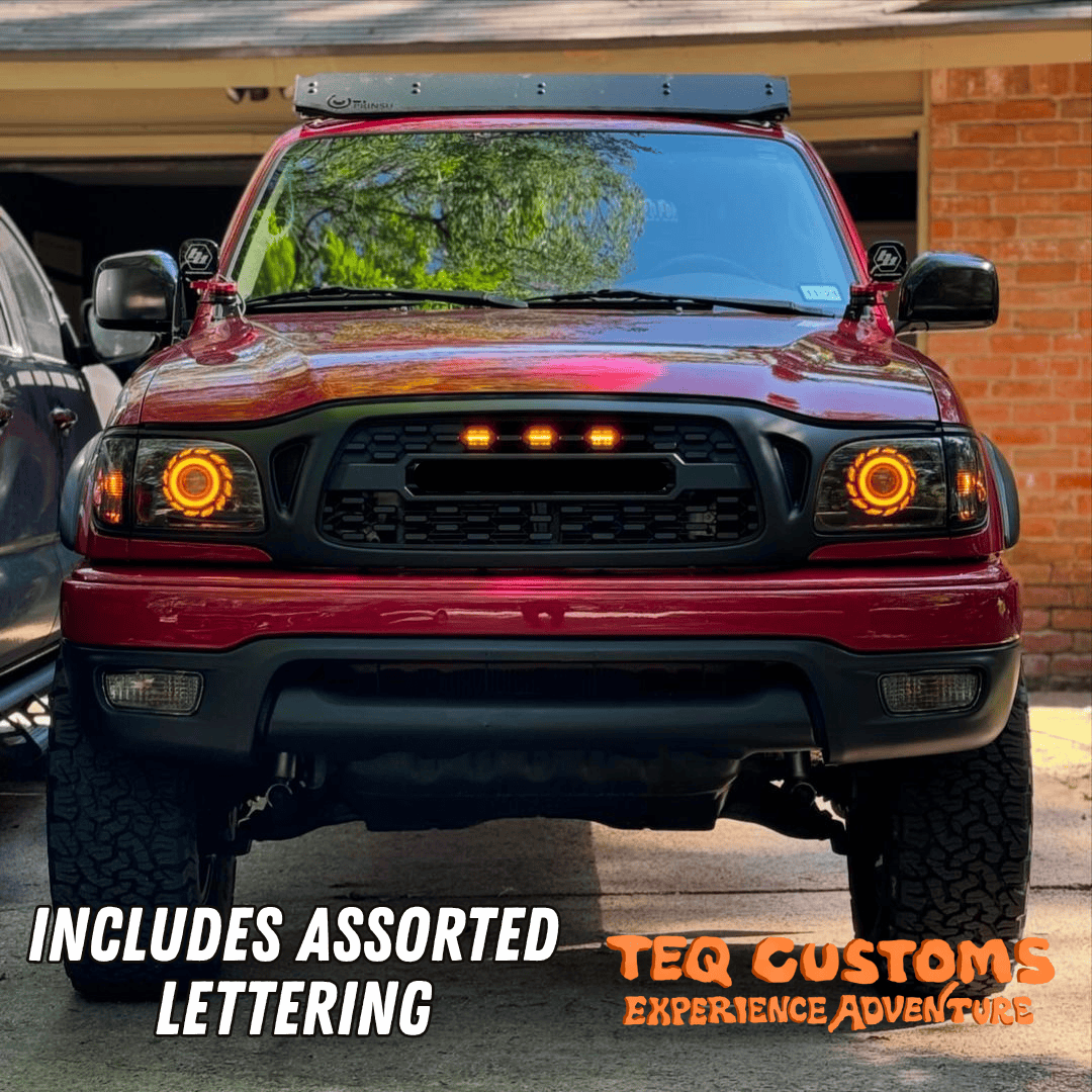TEQ Customs Grilles TRD Pro Grille / 01-04 Tacoma / TEQ Customs
