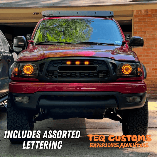 TEQ Customs Grilles TRD Pro Grille / 01-04 Tacoma / TEQ Customs