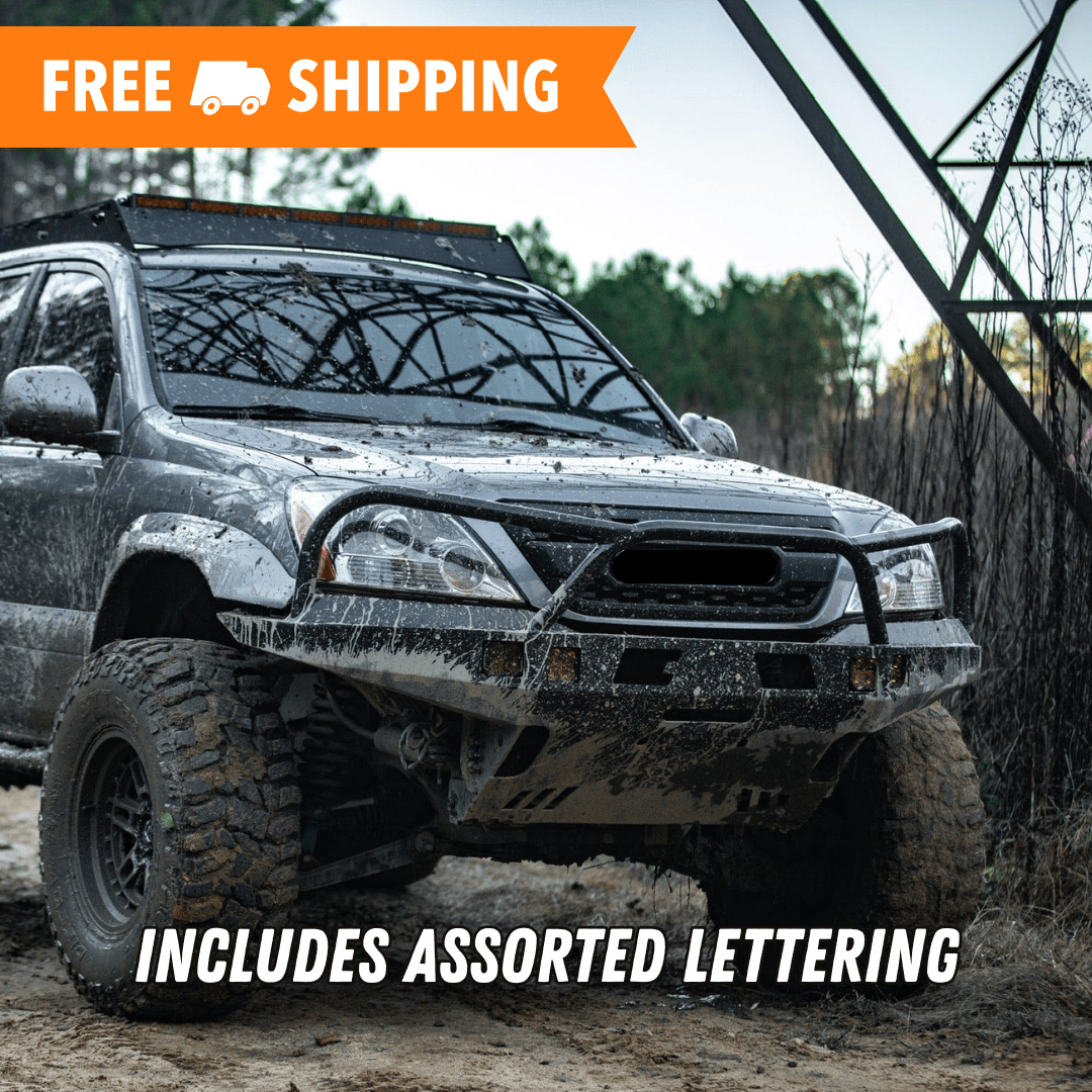 TEQ Customs Grilles TRD Pro Grille / 03-09 GX470 / TEQ Customs