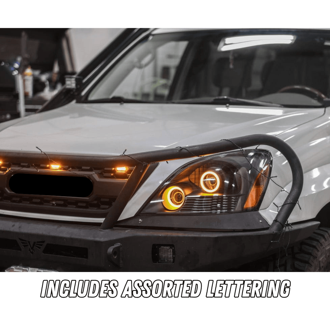TEQ Customs Grilles TRD Pro Grille / 03-09 GX470 / TEQ Customs
