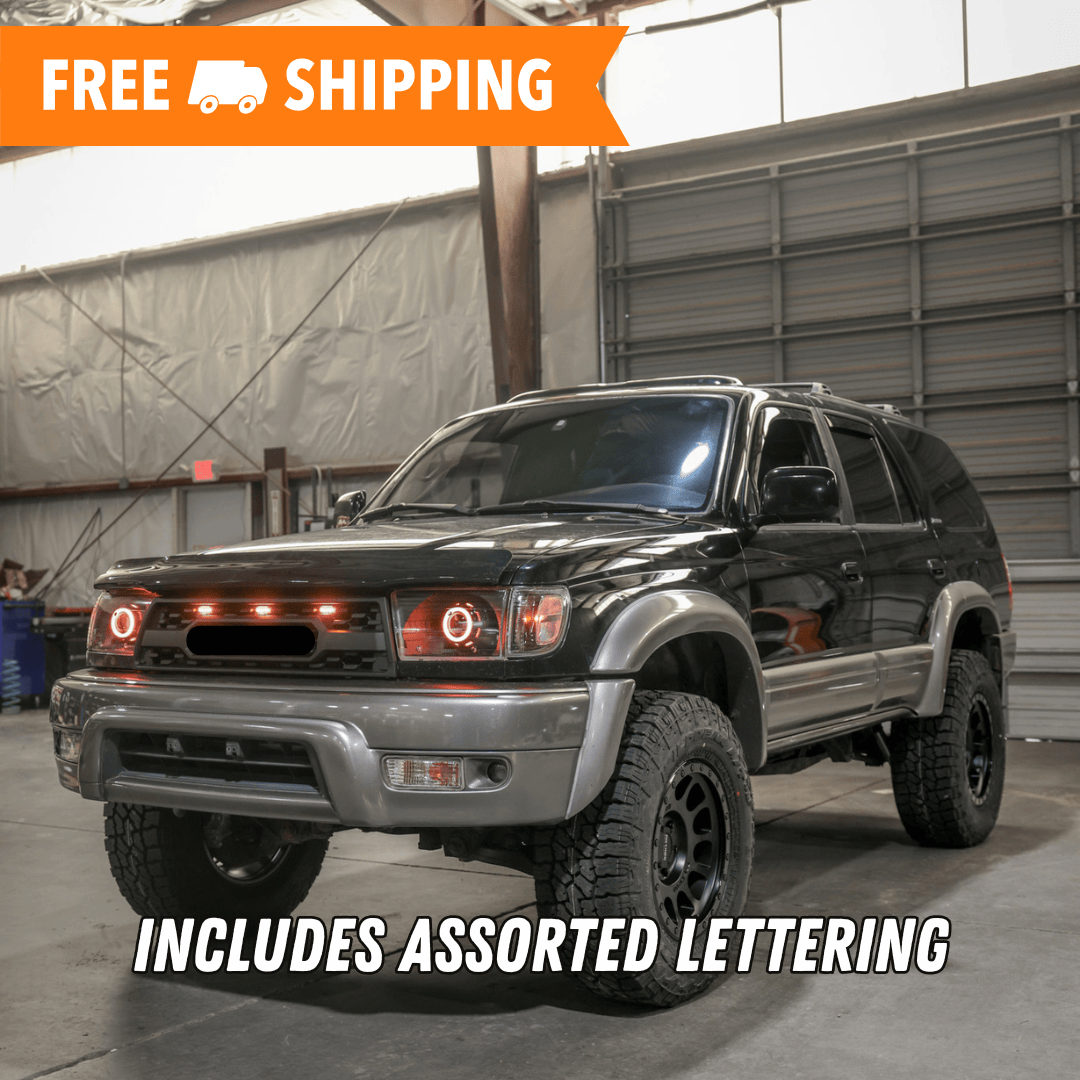 TEQ Customs Grilles TRD Pro Grille / 96-02 4Runner / TEQ Customs