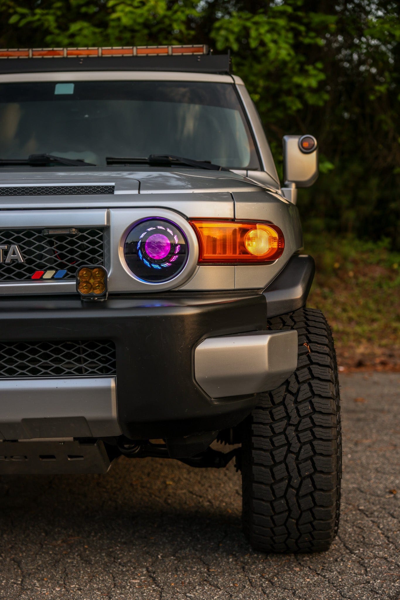 TEQ Customs Headlights Turbine Edition Headlights / 2007-2014 FJ Cruiser