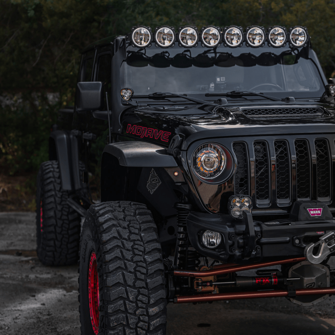 TEQ Customs Headlights Turbine Edition Headlights / 2017-2026 Jeep Wrangler JL + 2020-2026 Gladiator JT
