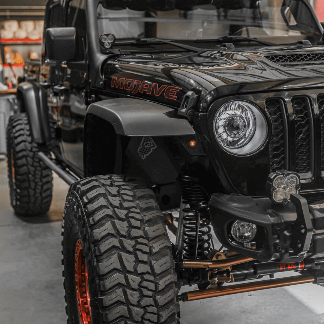 TEQ Customs Headlights Turbine Edition Headlights / 2017-2026 Jeep Wrangler JL + 2020-2026 Gladiator JT