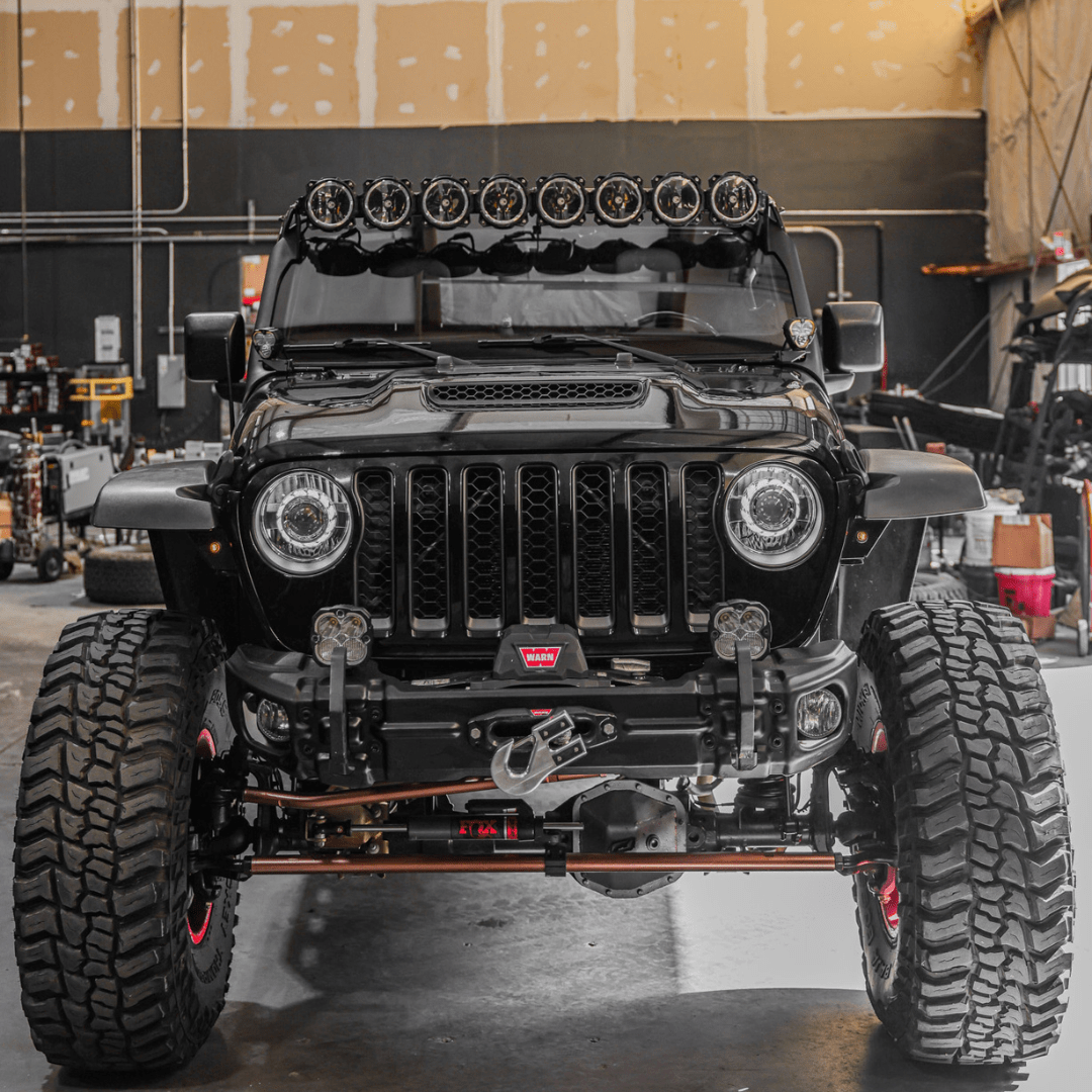 TEQ Customs Headlights Turbine Edition Headlights / 2017-2026 Jeep Wrangler JL + 2020-2026 Gladiator JT