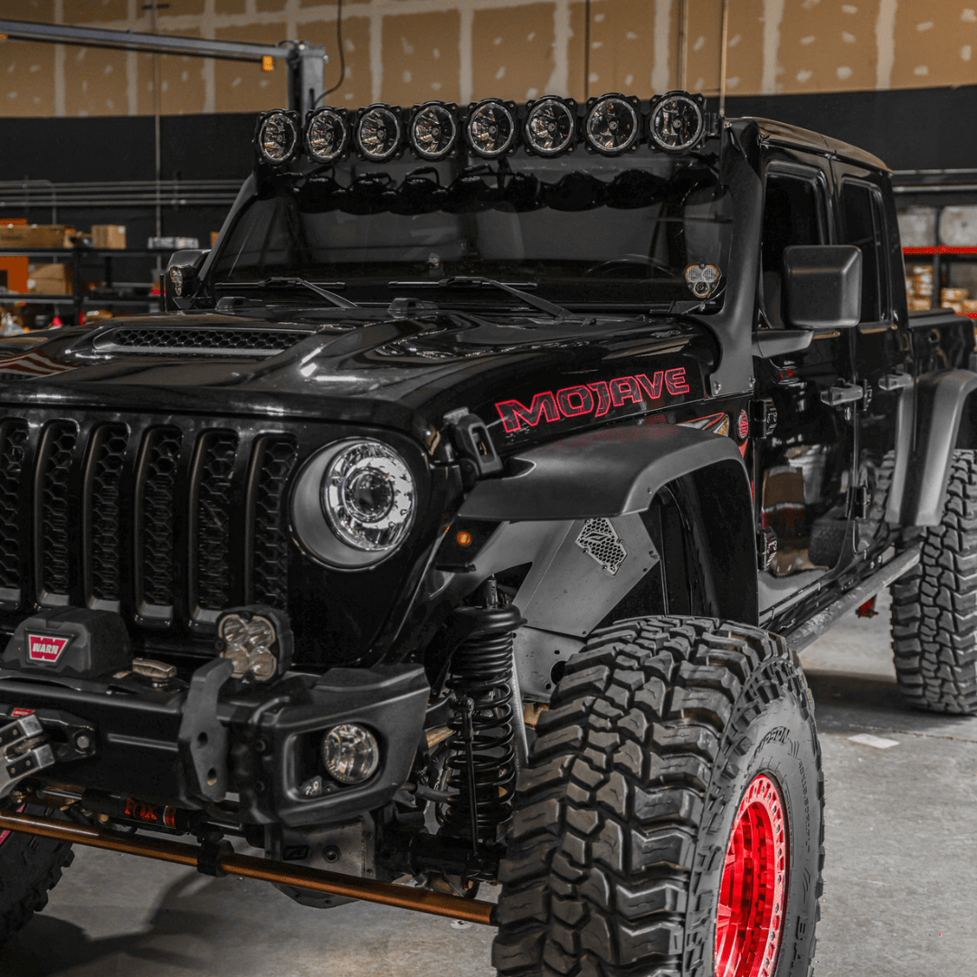 TEQ Customs Headlights Turbine Edition Headlights / 2017-2026 Jeep Wrangler JL + 2020-2026 Gladiator JT