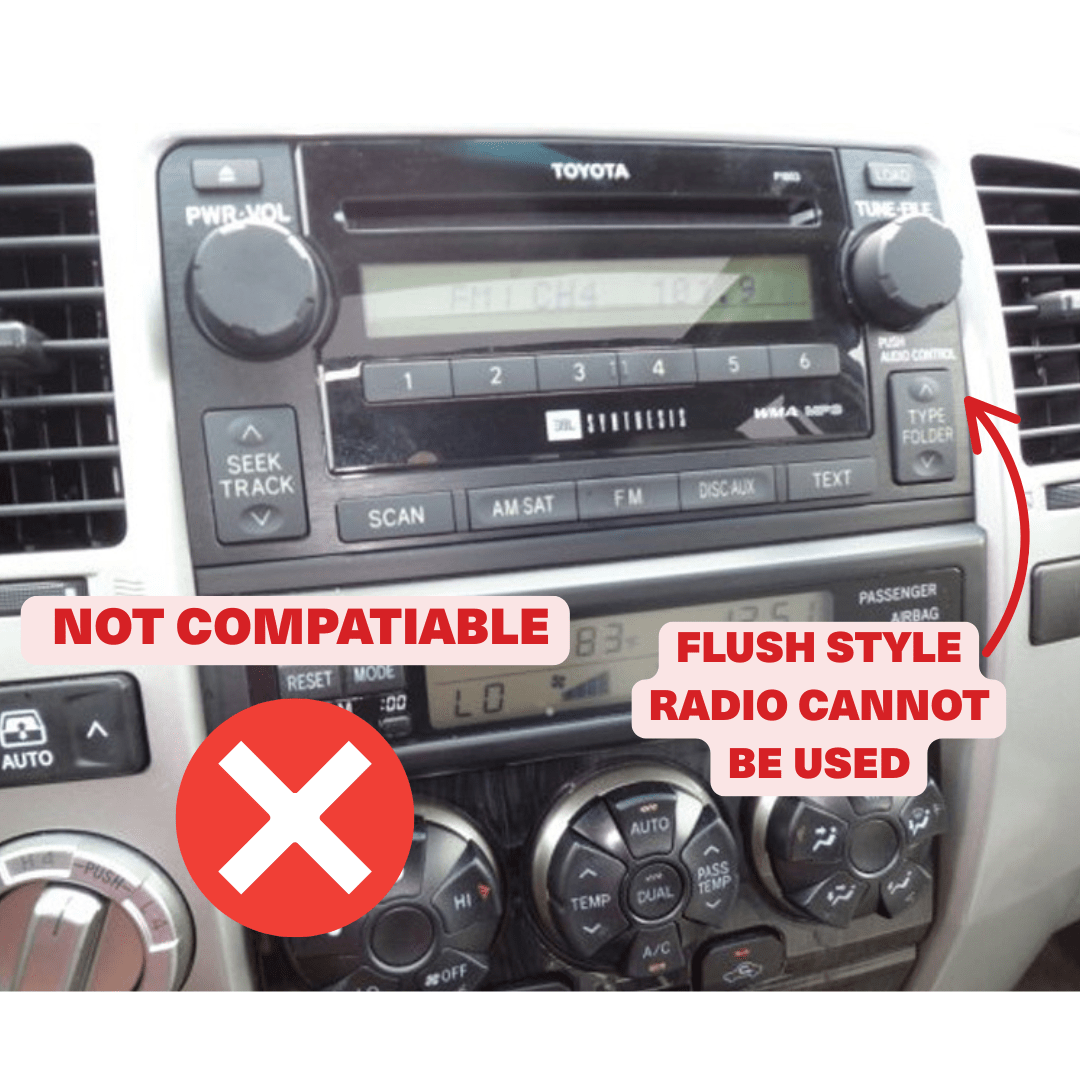 TEQ Customs Interior 2003-2009 4Runner Dash Accessory Mount (DAM) / Phone Mount