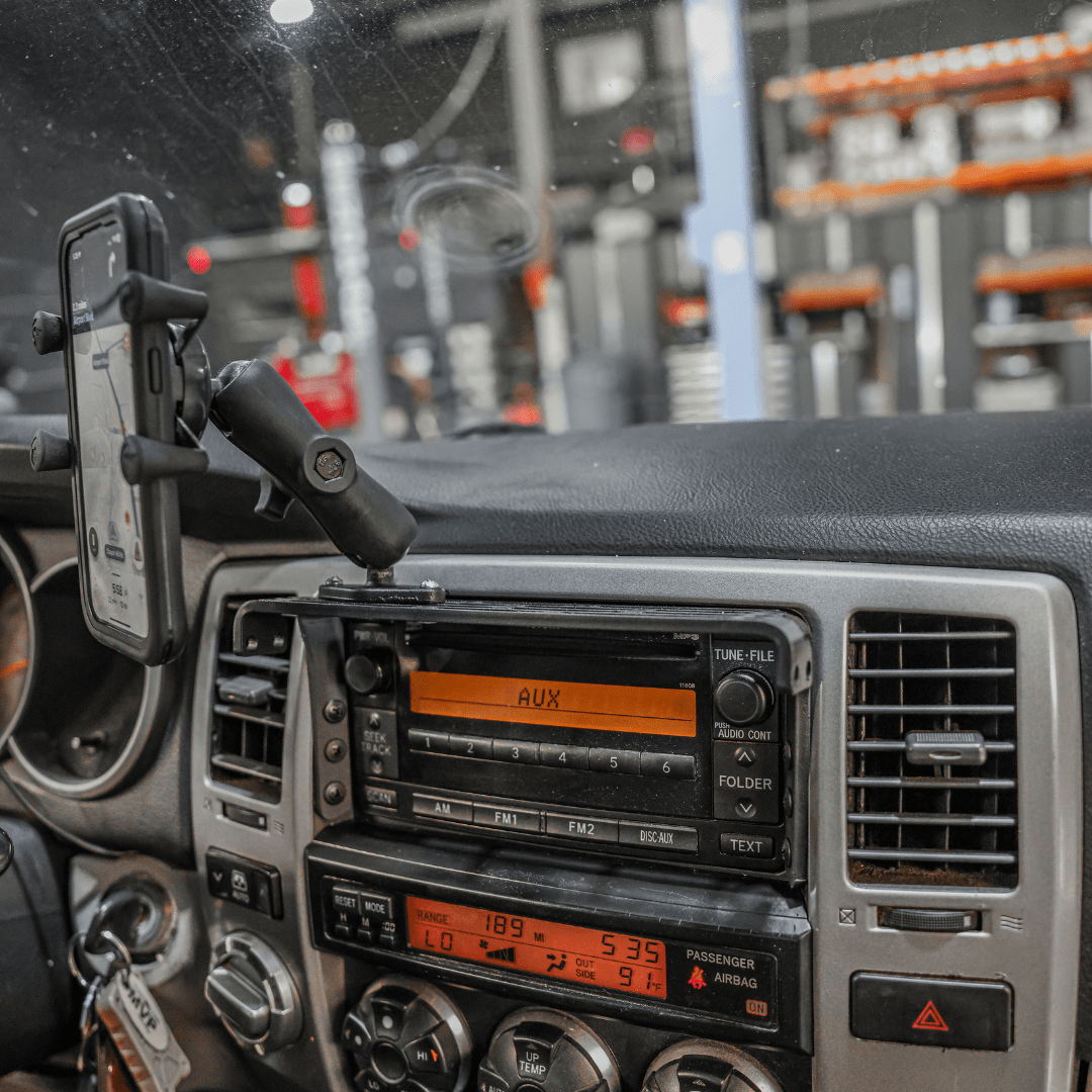 TEQ Customs Interior 2003-2009 4Runner Dash Accessory Mount (DAM) / Phone Mount