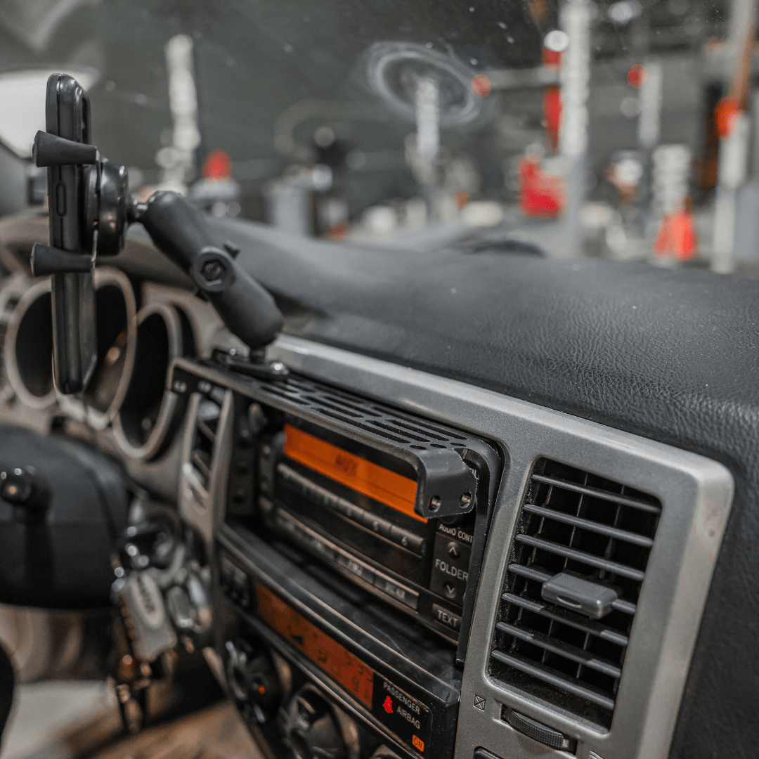 TEQ Customs Interior 2003-2009 4Runner Dash Accessory Mount (DAM) / Phone Mount