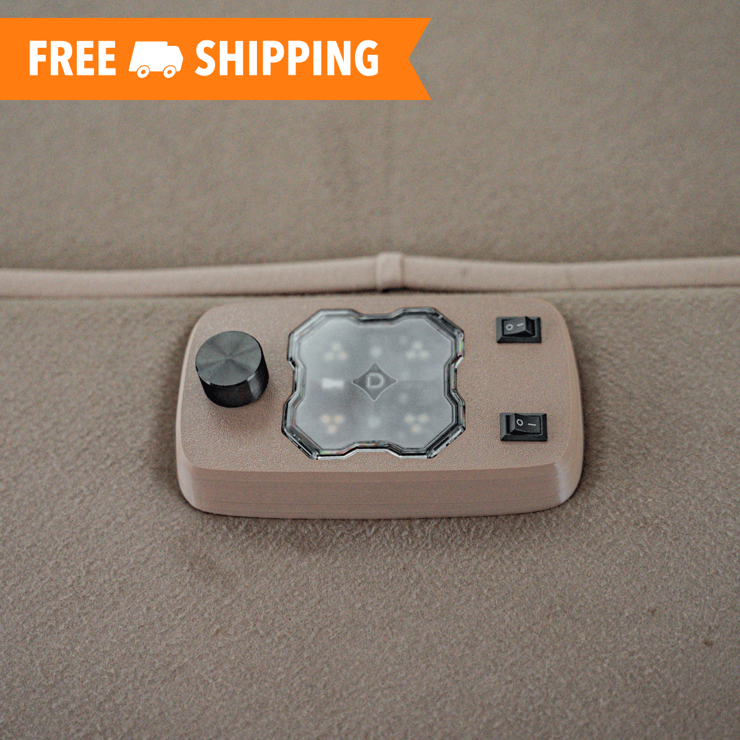 TEQ Customs Interior Accessories Ultimate Dual Color Dome Light Upgrade / 1996-2002 3rd Gen 4Runner