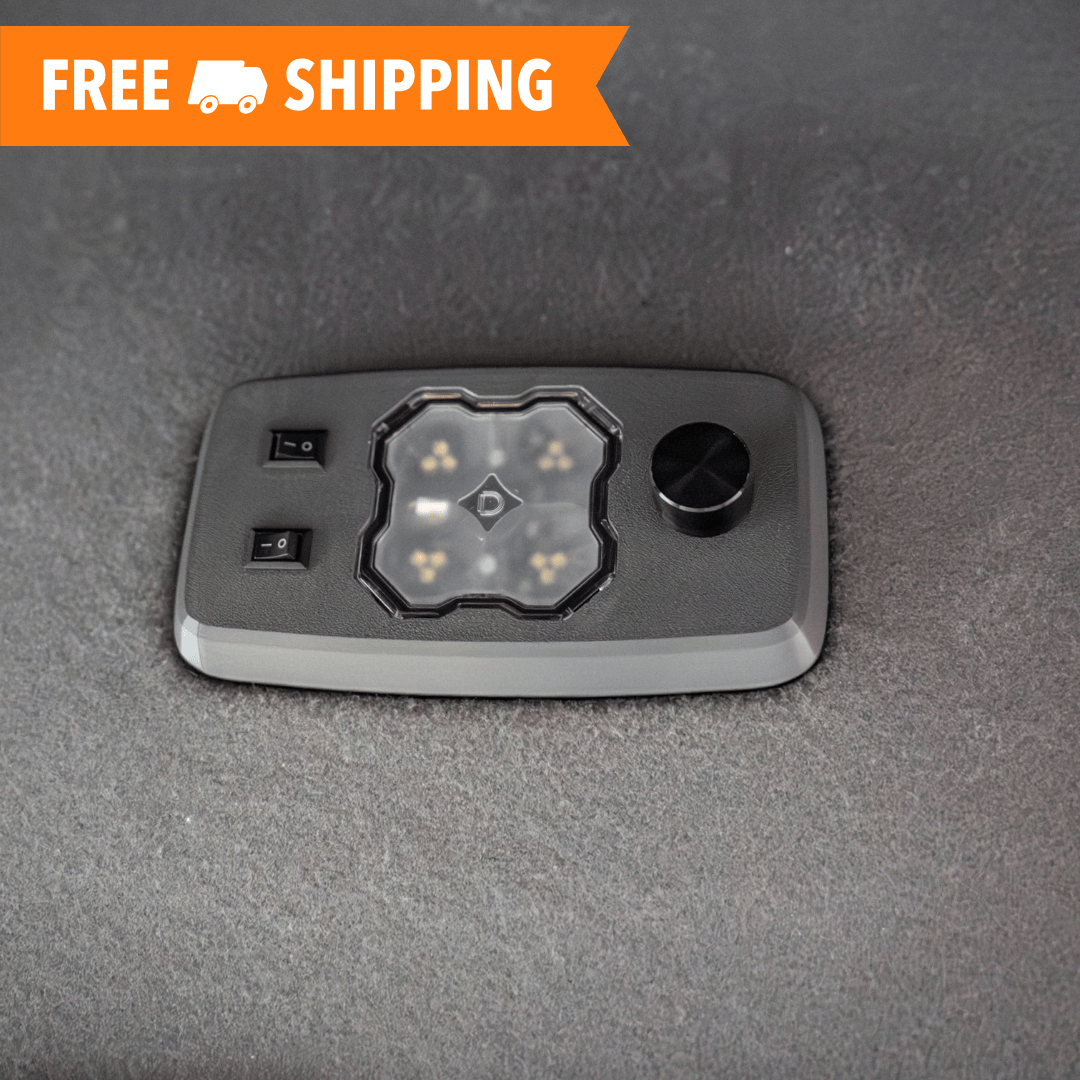 TEQ Customs Interior Accessories Ultimate Dual Color Dome Light Upgrade / 2005-2015 Tacoma