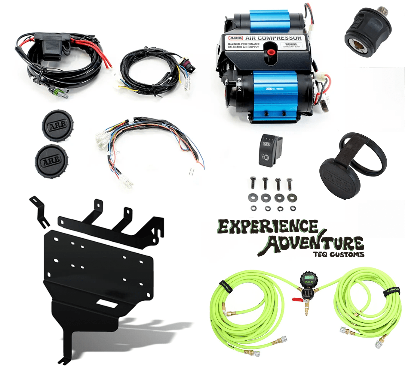 TEQ Customs LLC Bundle ARB Compressor + Accessories Package / 07-21 Tundra