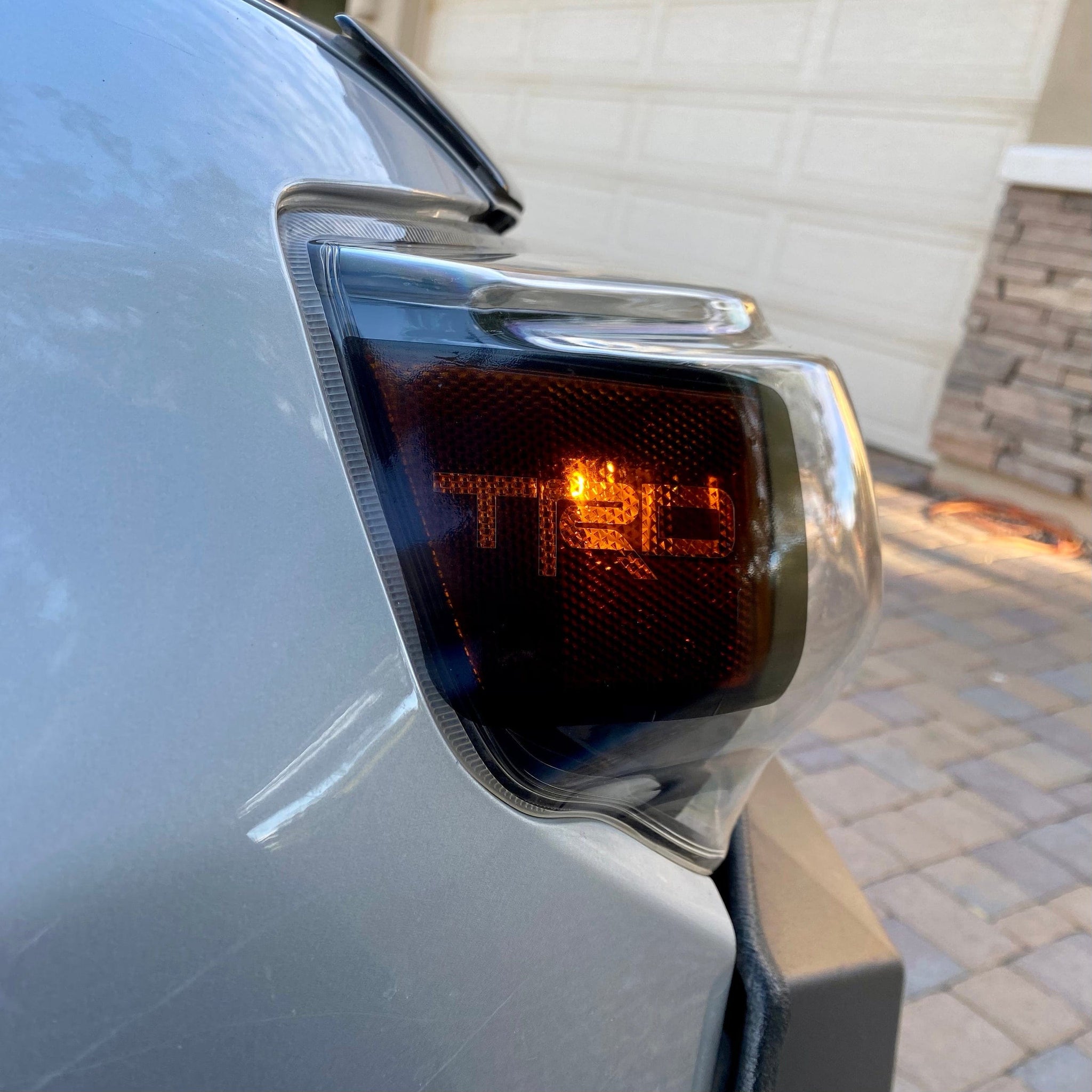 TEQ Customs LLC Decals Amber Delete Headlight Overlays / 14-24 4Runner / TEQ Customs