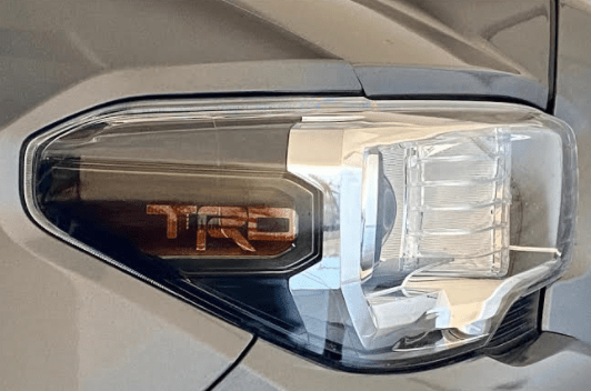 TEQ Customs LLC Decals Amber Delete Headlight Overlays / 16-20 Tacoma / TEQ Customs