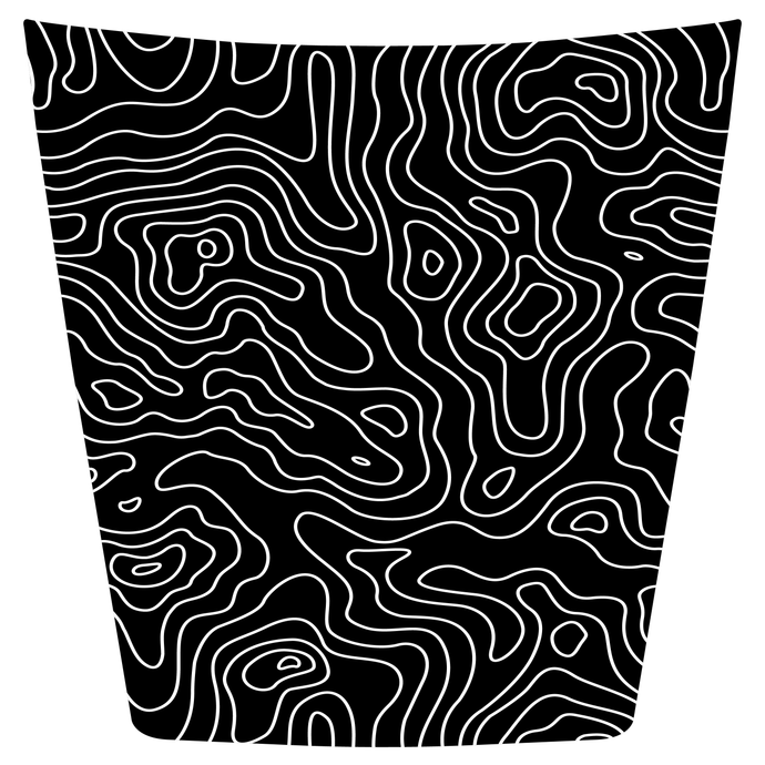 Large 2-Tone Topo Tacoma Decals | TEQ Customs