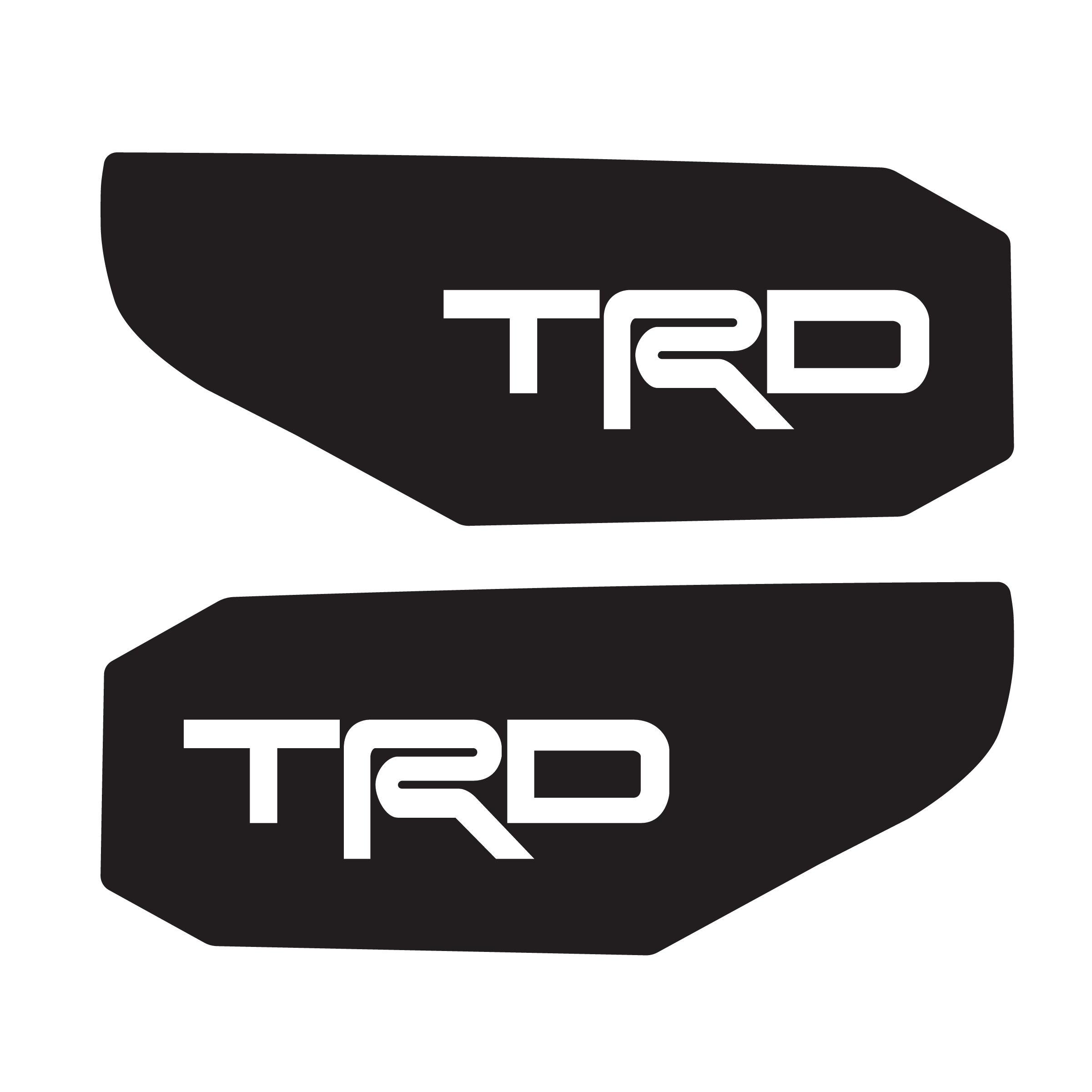 TEQ Customs LLC Decals TRD / Halogen Amber Delete Headlight Overlays / 16-20 Tacoma / TEQ Customs