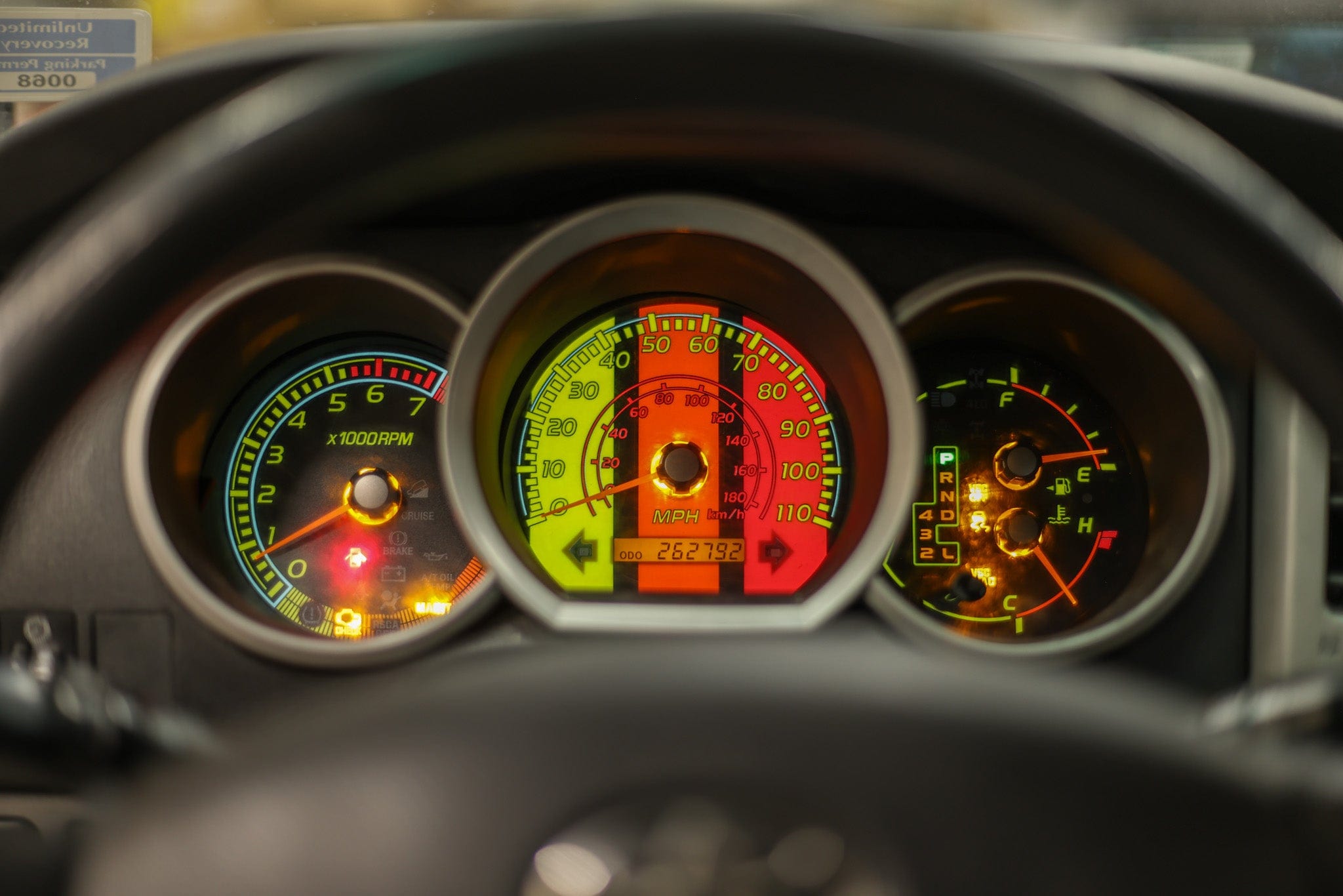 TEQ Customs LLC Glow Gauges / 03-09 4Runner