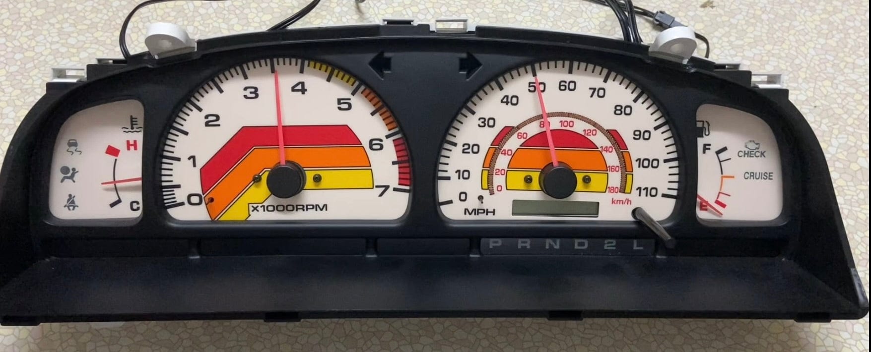 TEQ Customs LLC Glow Gauges / 99-02 4Runner