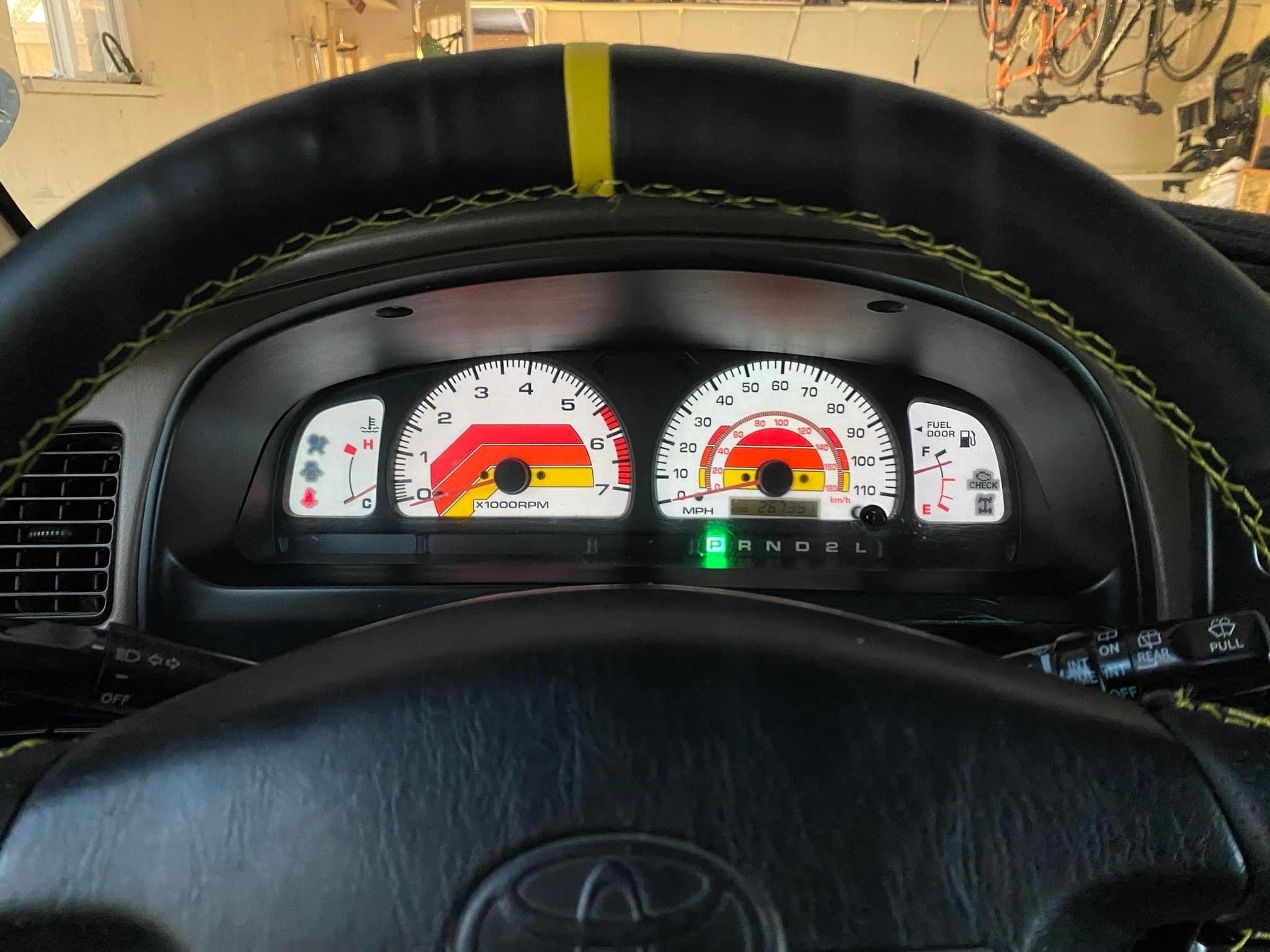 TEQ Customs LLC Glow Gauges / 99-02 4Runner