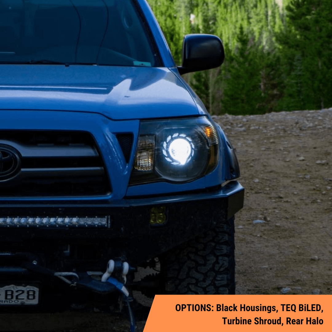 TEQ Customs LLC Headlights 2nd Gen Tacoma Custom Headlights (05-11)