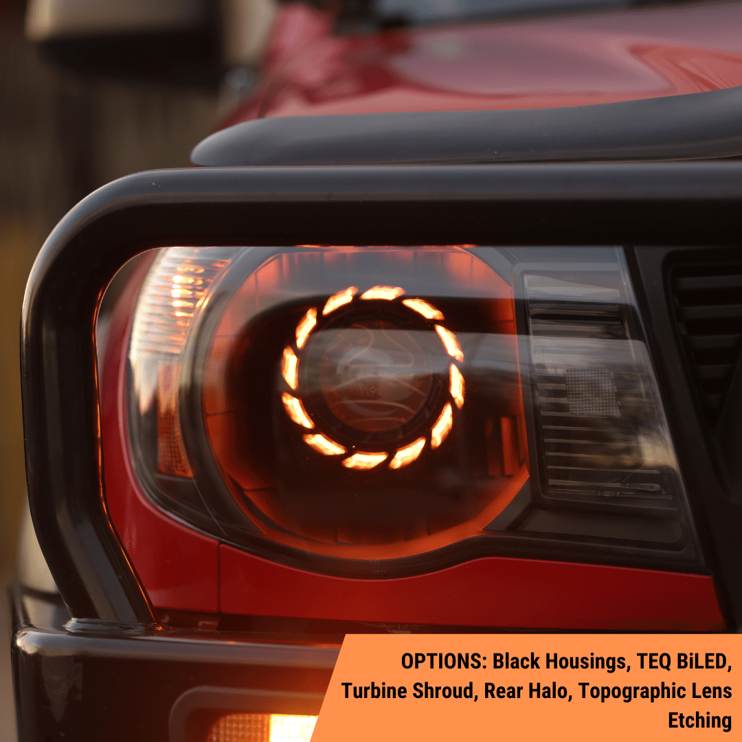 TEQ Customs LLC Headlights 2nd Gen Tacoma Custom Headlights (05-11)