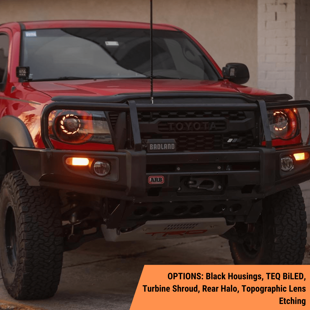 TEQ Customs LLC Headlights 2nd Gen Tacoma Custom Headlights (05-11)